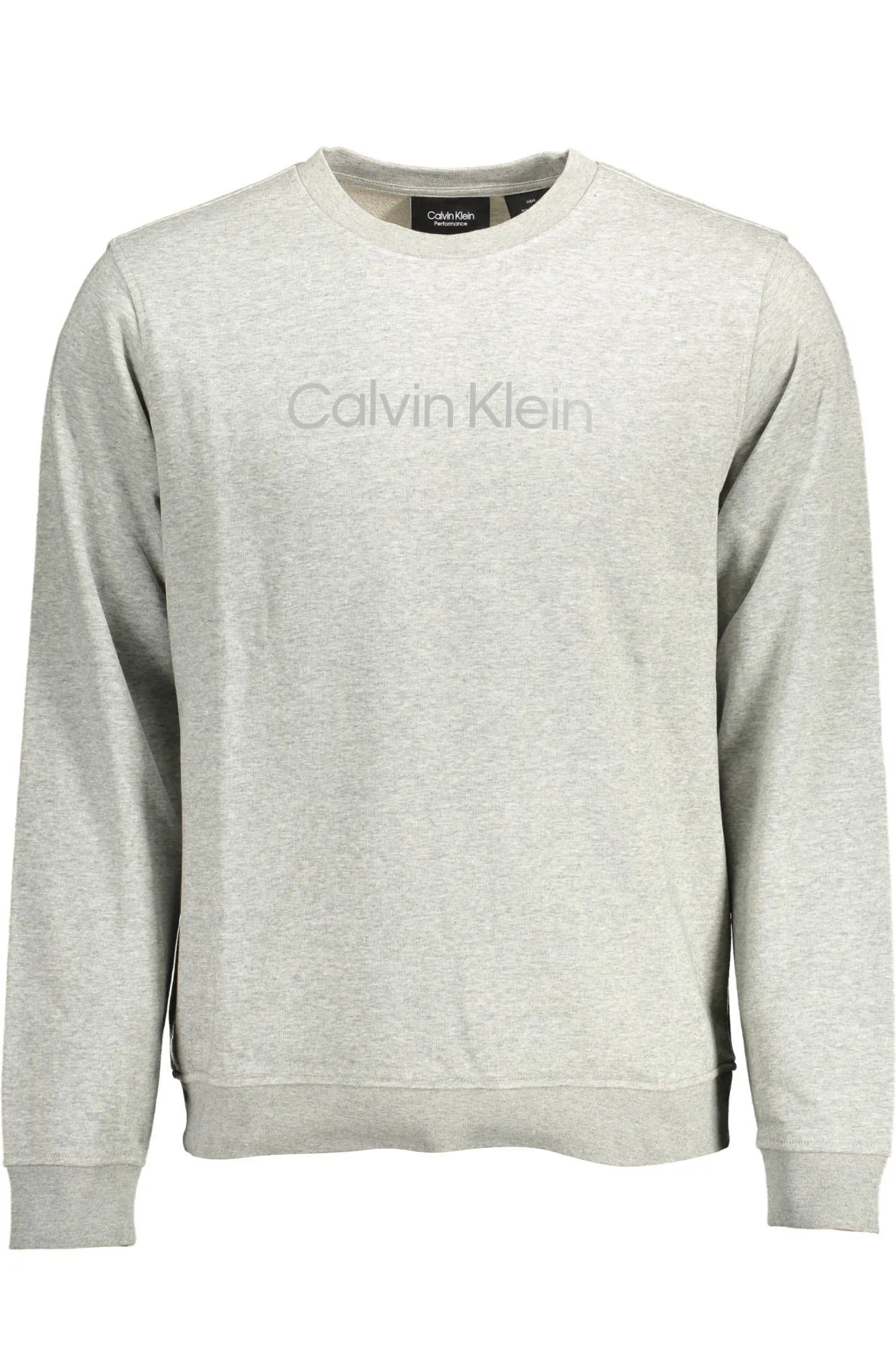 Calvin Klein Gray Cotton Men Sweater