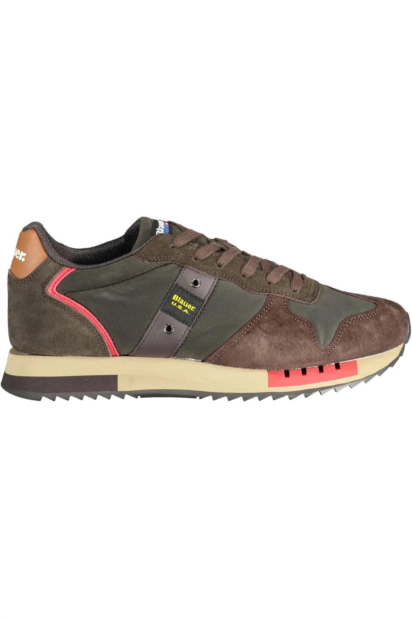 Blauer Brown Polyester Men Sneaker