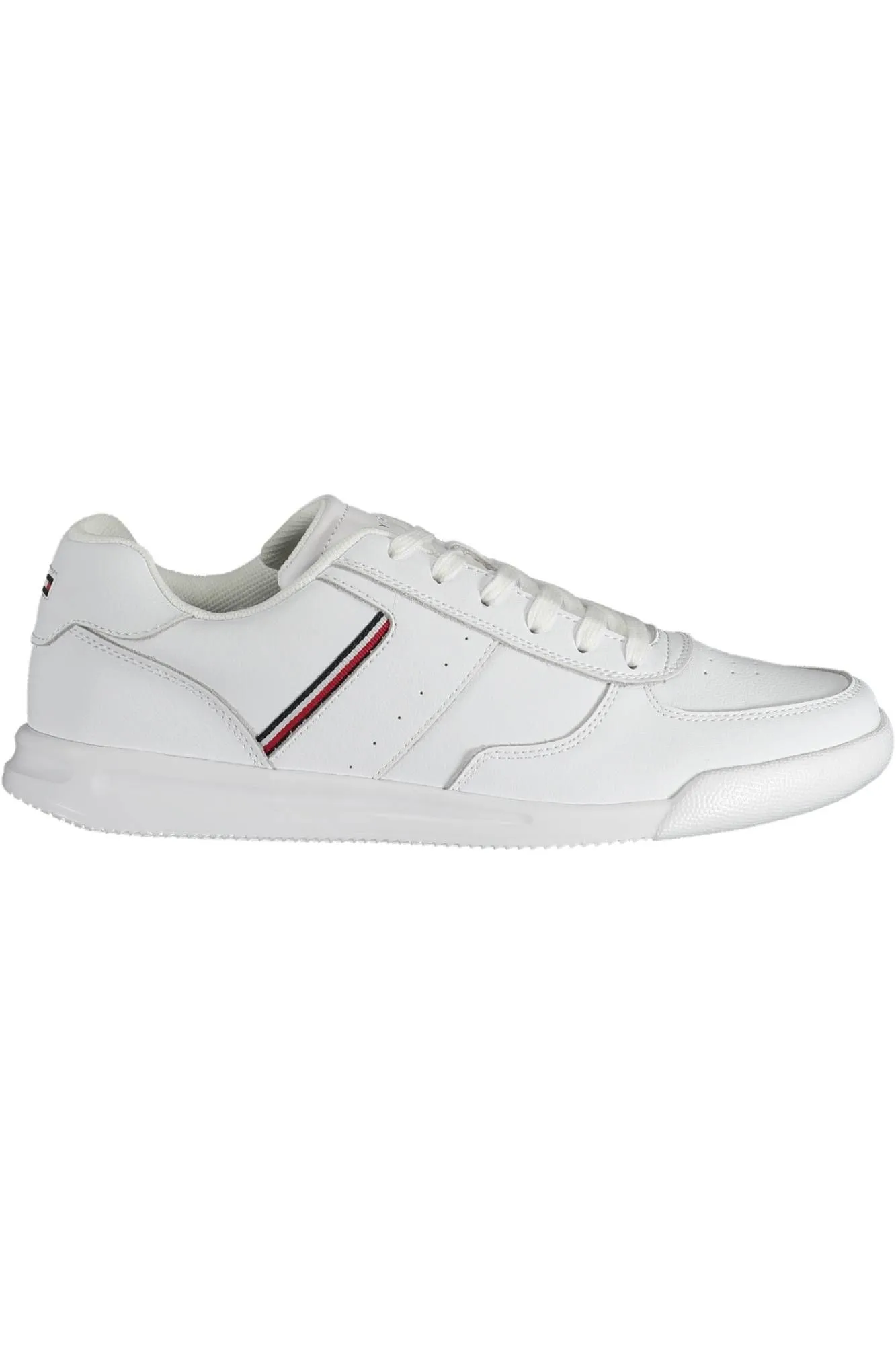 Tommy Hilfiger White Polyester Men Sneaker