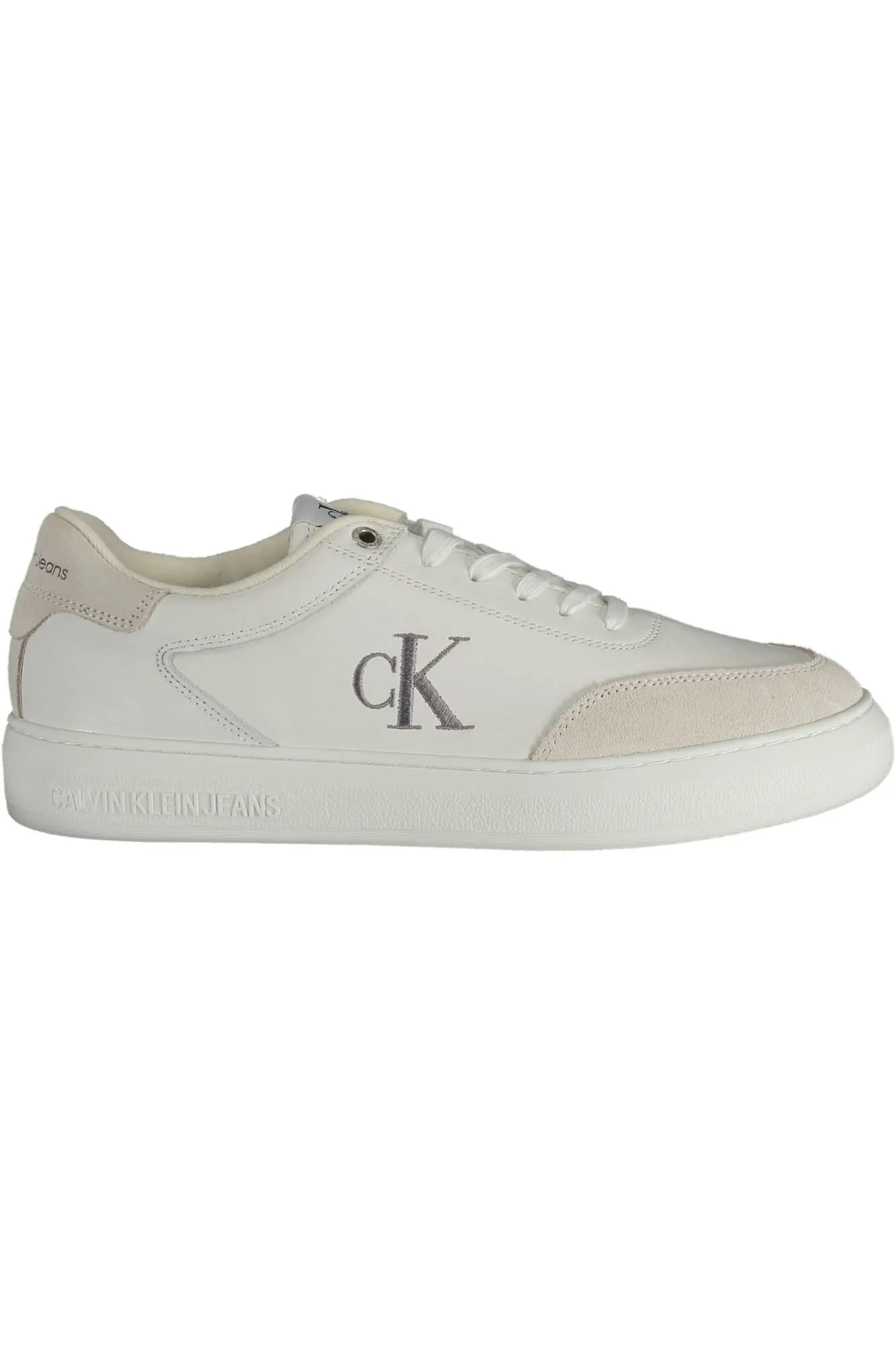 Calvin Klein White Polyester Men Sneaker