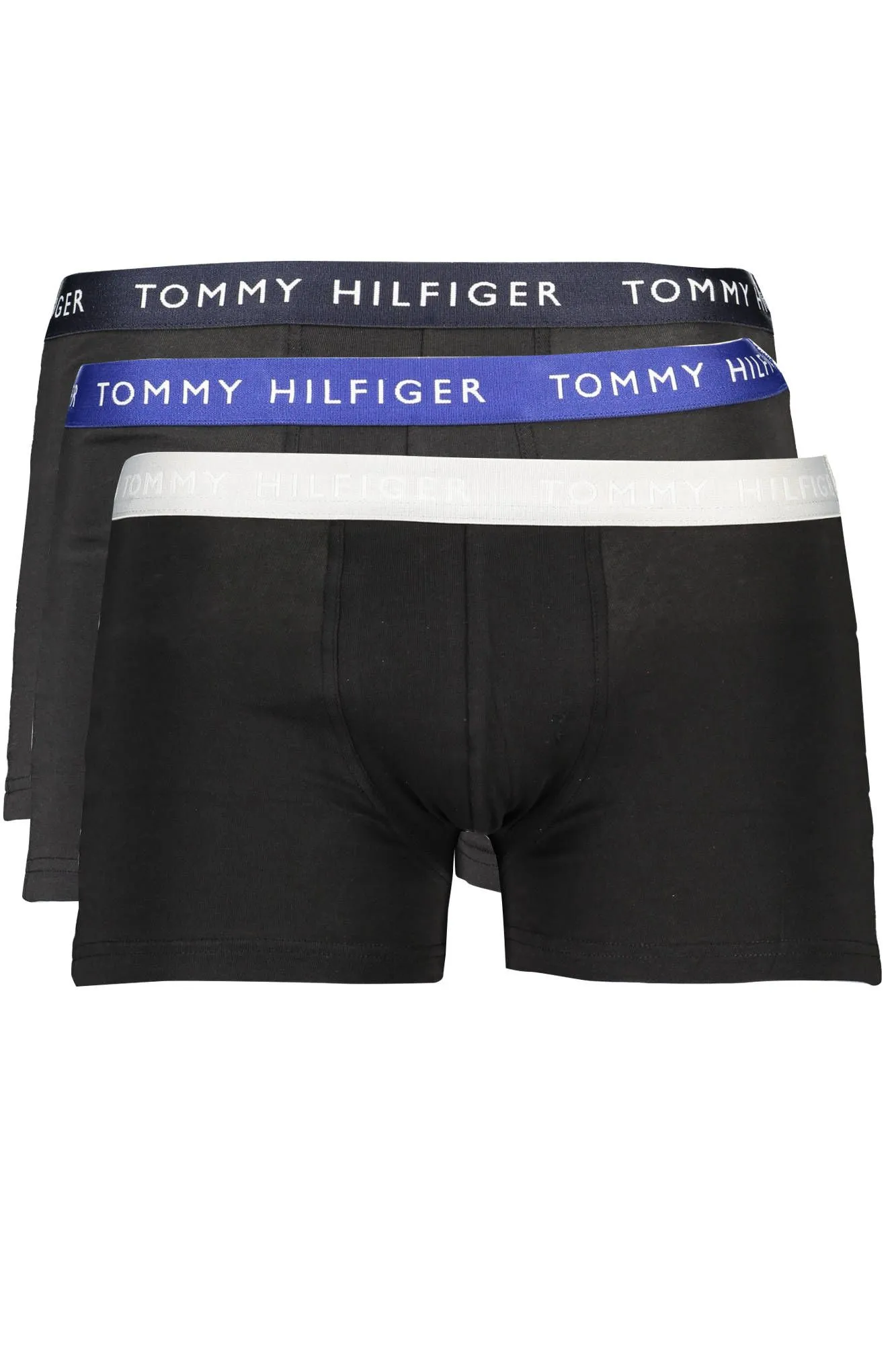 Tommy Hilfiger Black Cotton Men Trunk