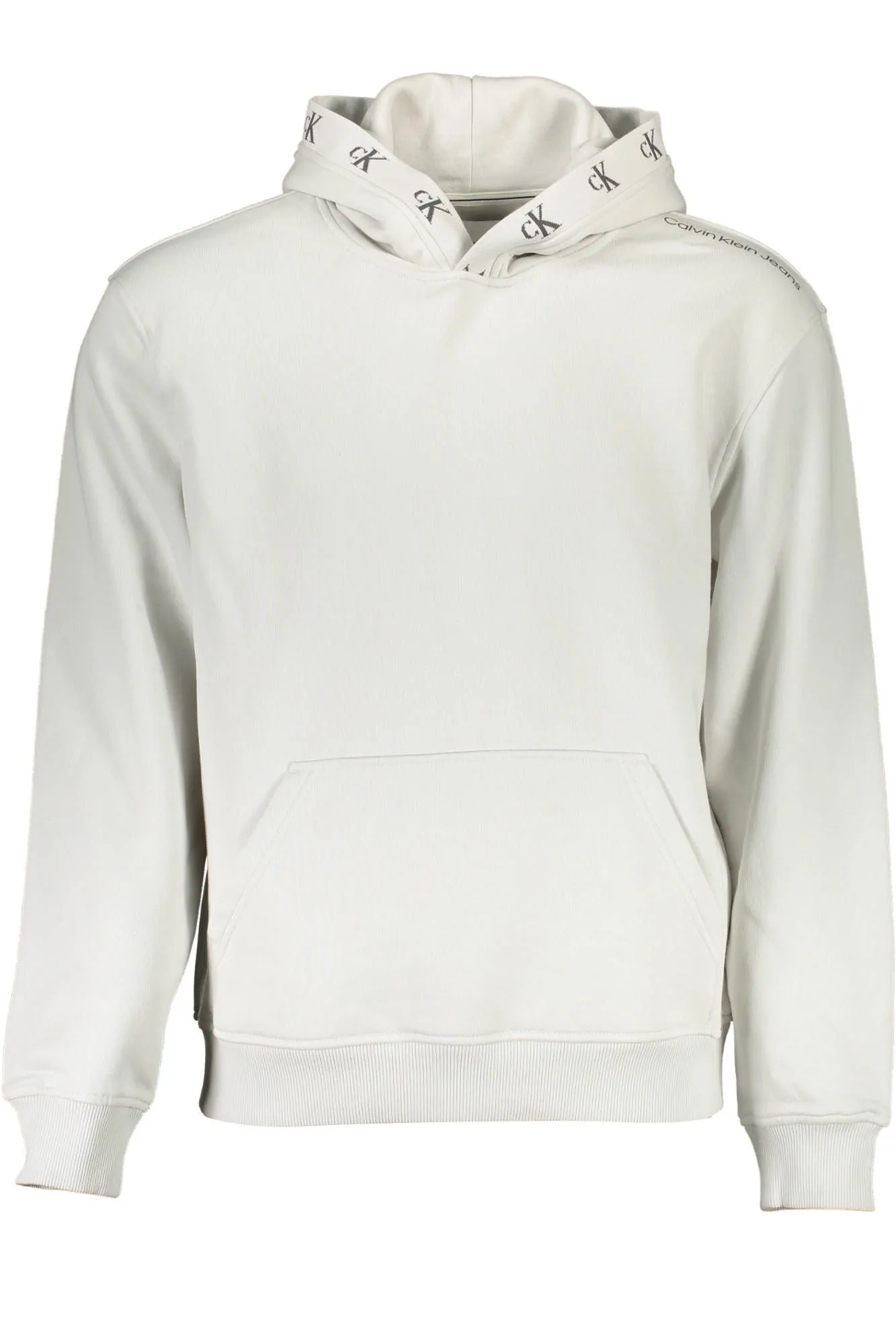 Calvin Klein Gray Cotton Men Sweater