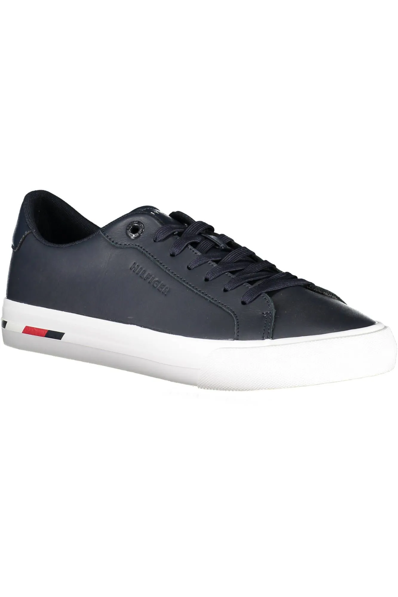 Tommy Hilfiger Blue Polyester Men Sneaker