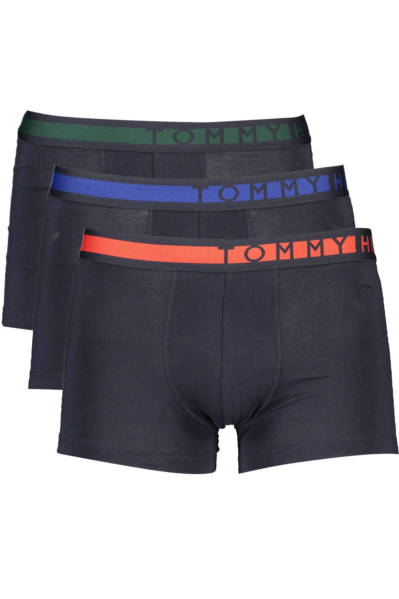 Tommy Hilfiger Black Cotton Men Boxer