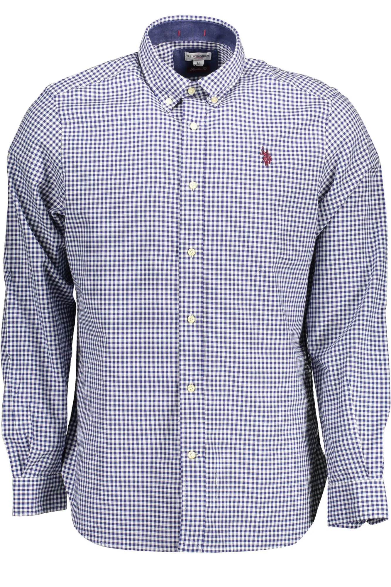 U.S. POLO ASSN. Light Blue Cotton Men Shirt