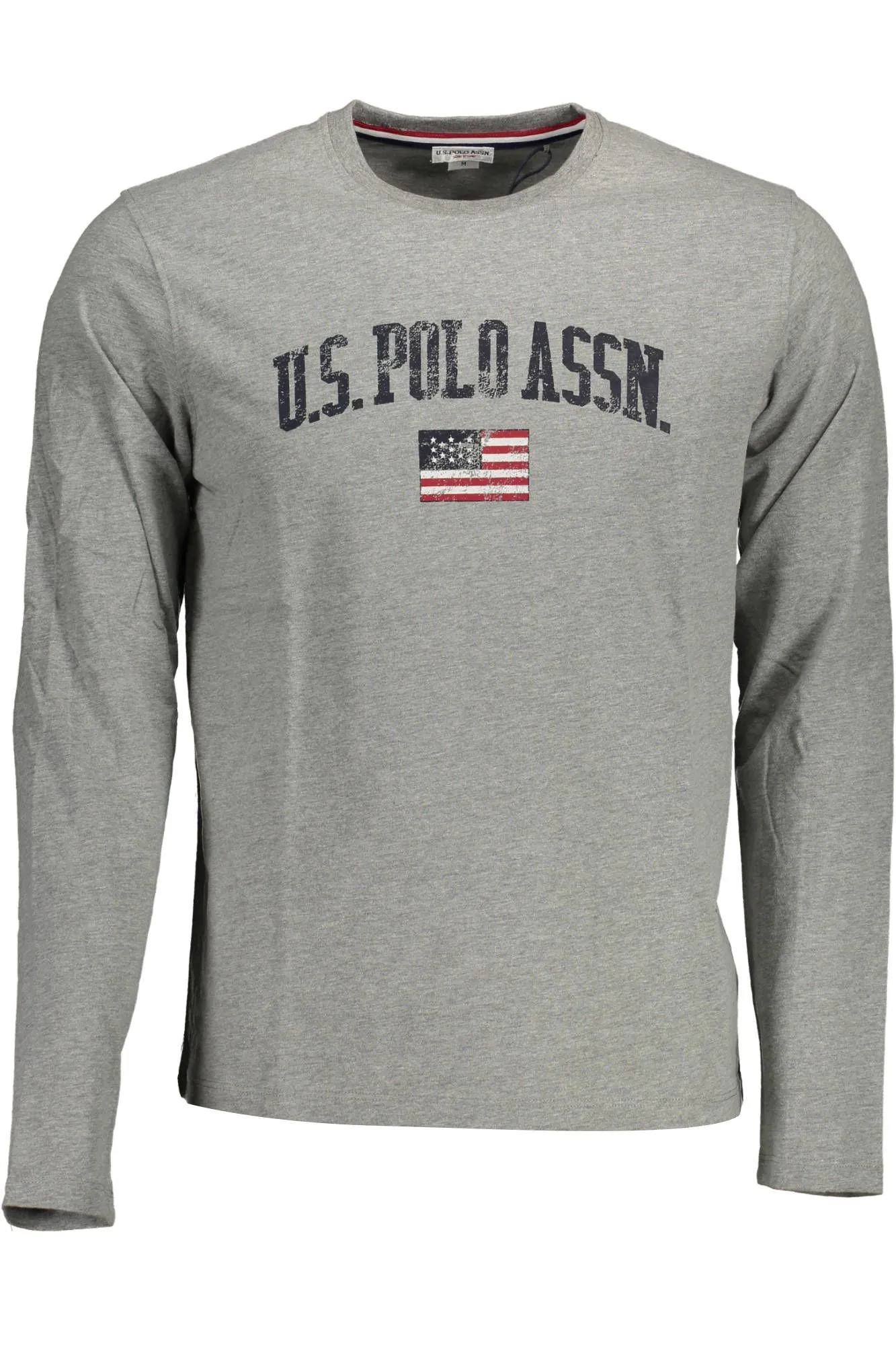 U.S. POLO ASSN. Men's Gray Cotton Mens TShirt