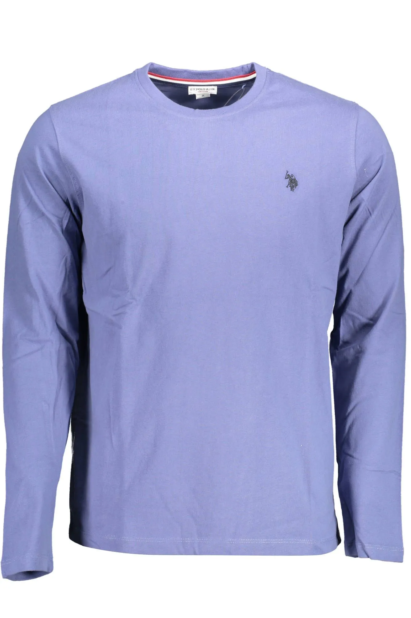 U.S. POLO ASSN. Blue Cotton Men T-Shirt