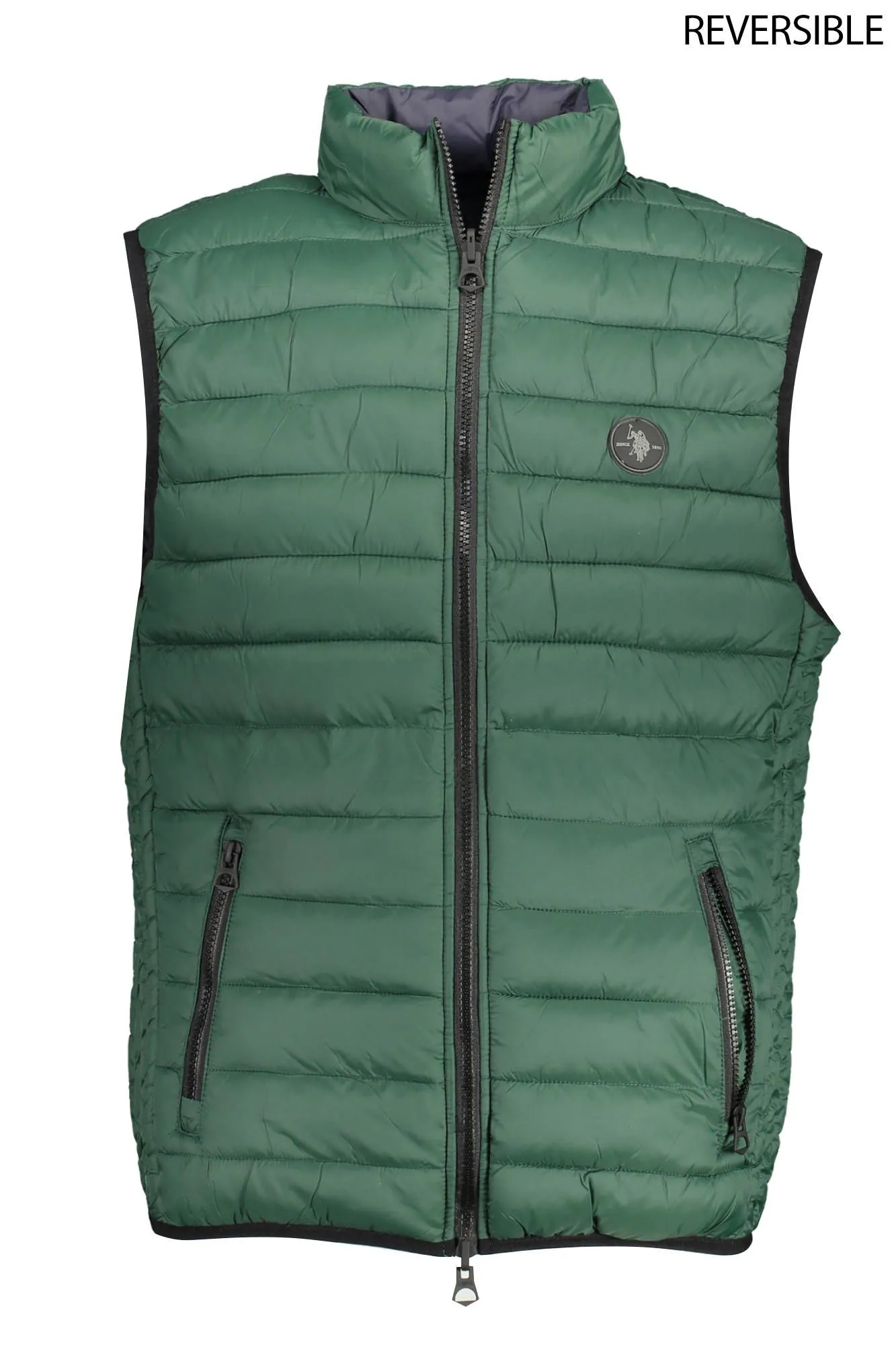 U.S. POLO ASSN. Men's Green Nylon Mens Jacket