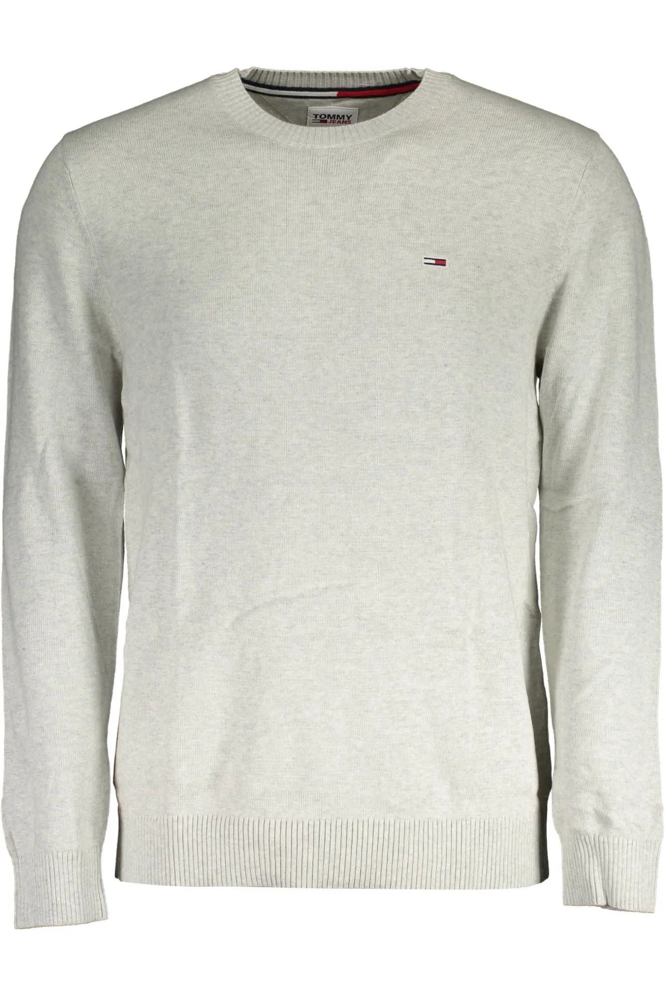 Tommy Hilfiger Gray Cotton Men Sweater