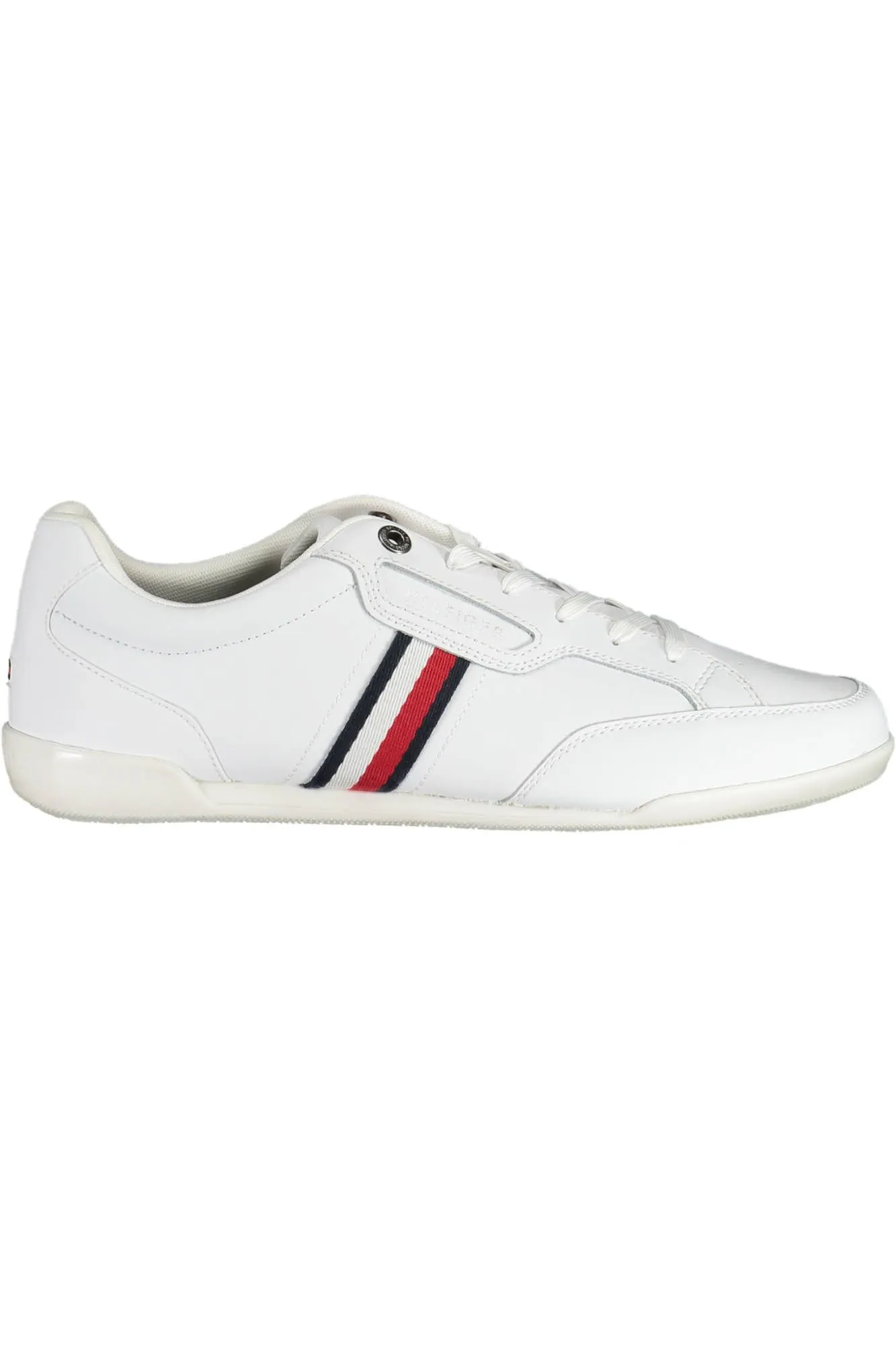 Tommy Hilfiger White Polyester Men Sneaker