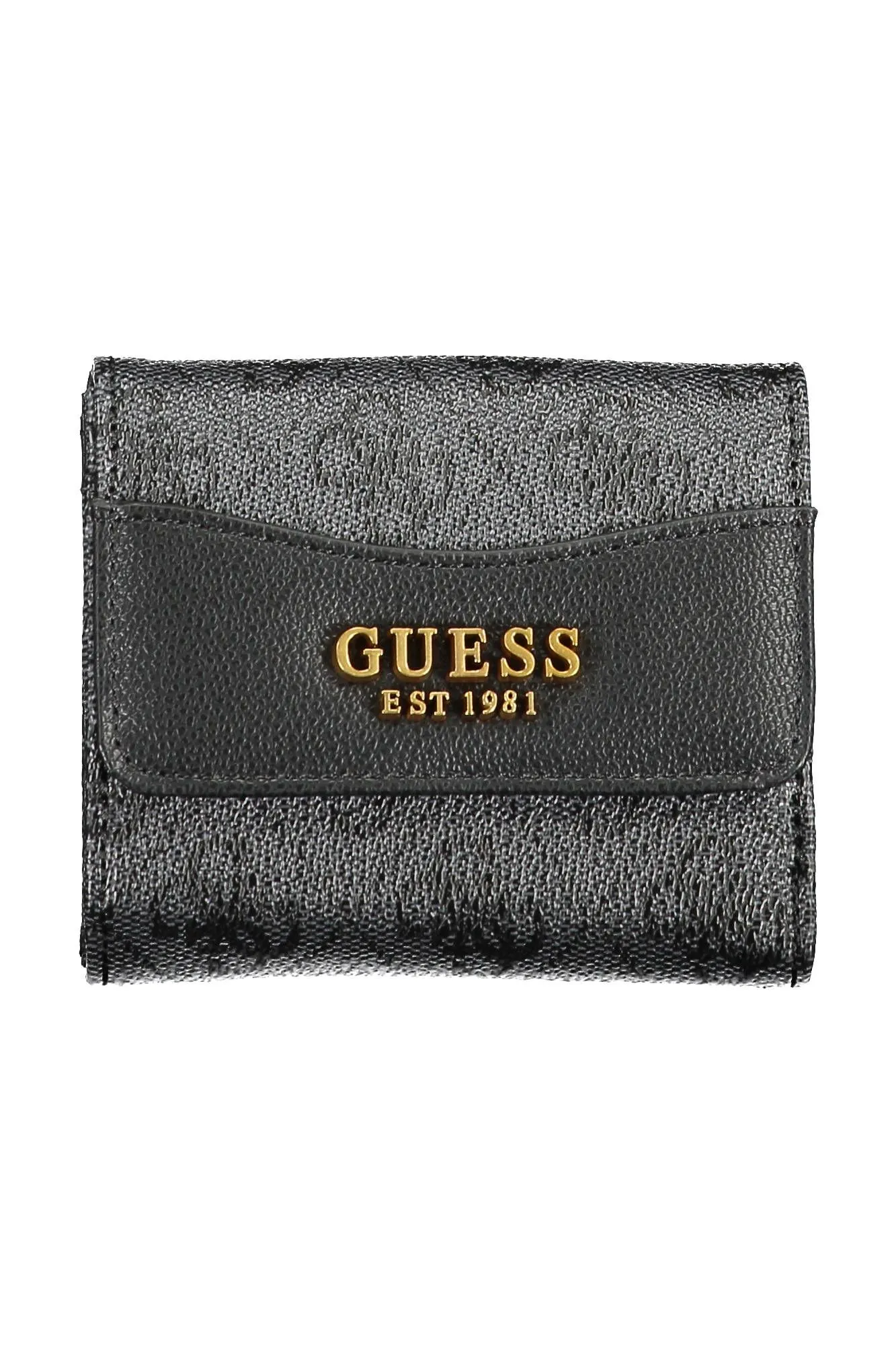 Guess Jeans Black Polyurethane Women Wallet