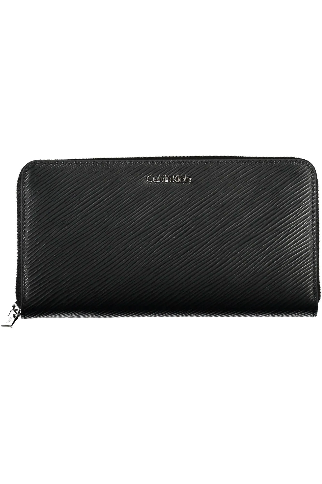 Calvin Klein Black Polyurethane Women Wallet