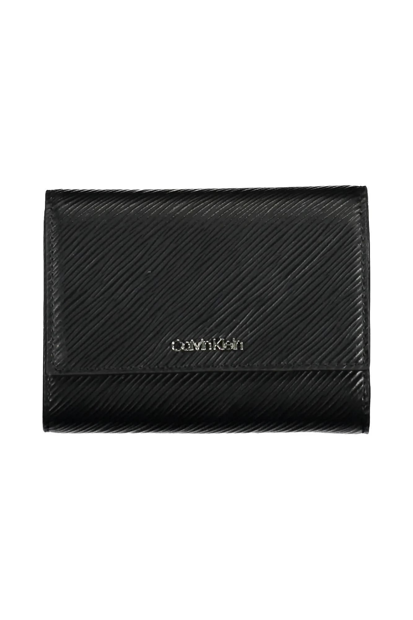Calvin Klein Black Polyurethane Women Wallet