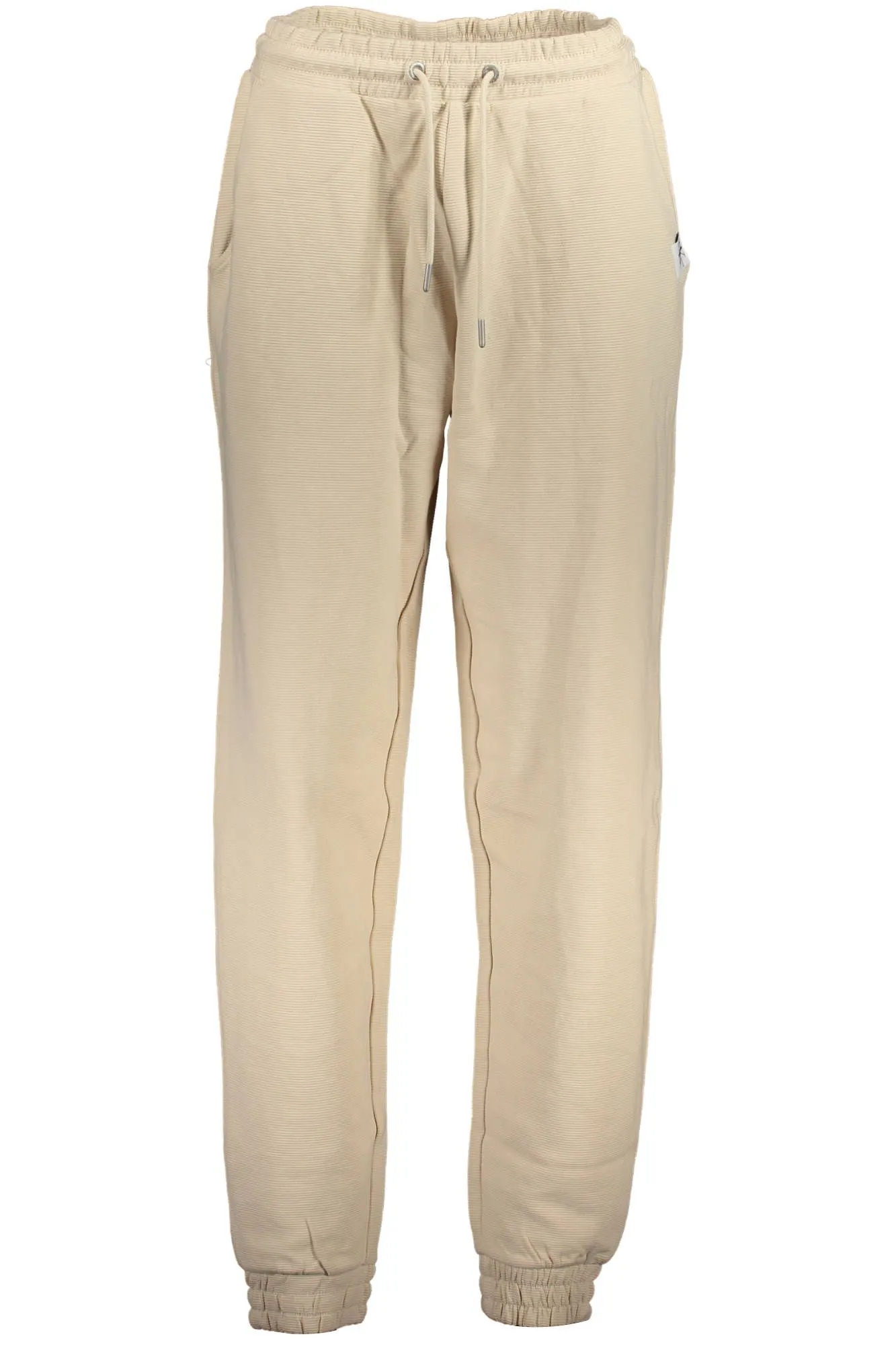 Calvin Klein Beige Cotton Women Pant