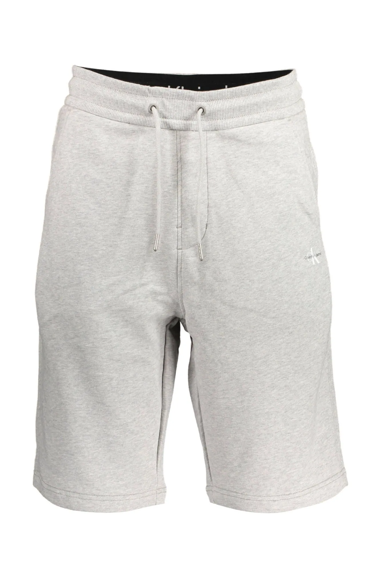 Calvin Klein Gray Cotton Men Bermuda