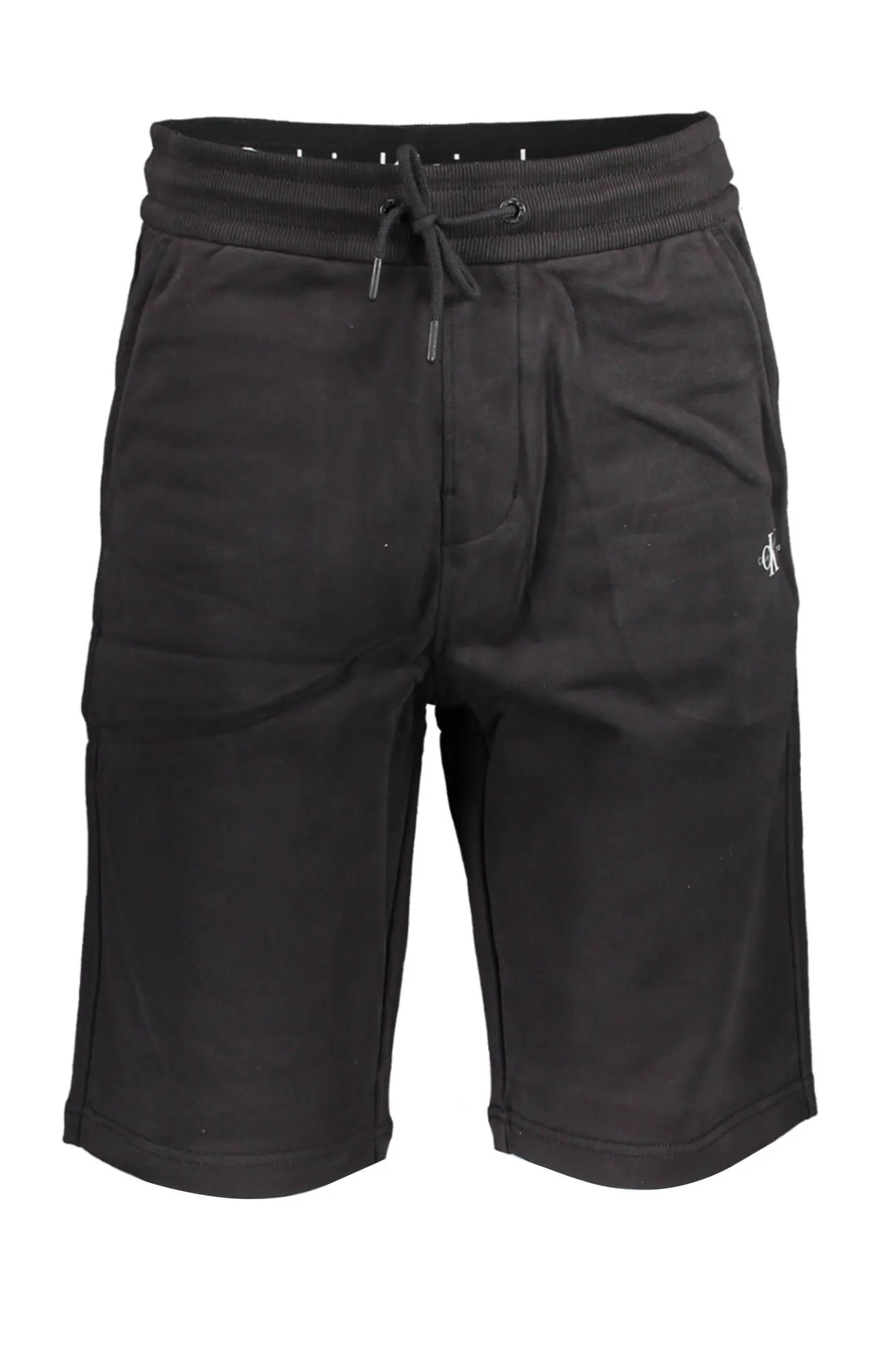 Calvin Klein Black Cotton Men Bermuda