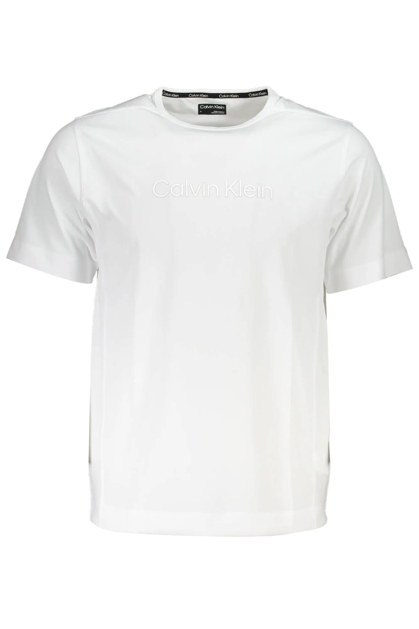 Calvin Klein White Polyester Men T-Shirt