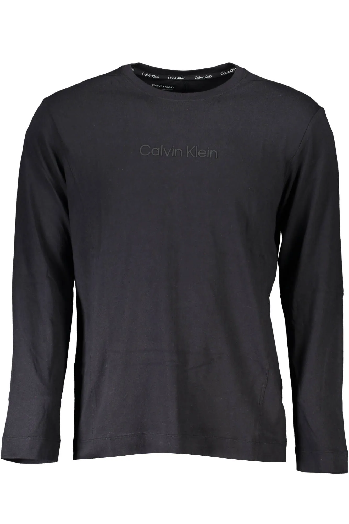 Calvin Klein Black Cotton Men T-Shirt