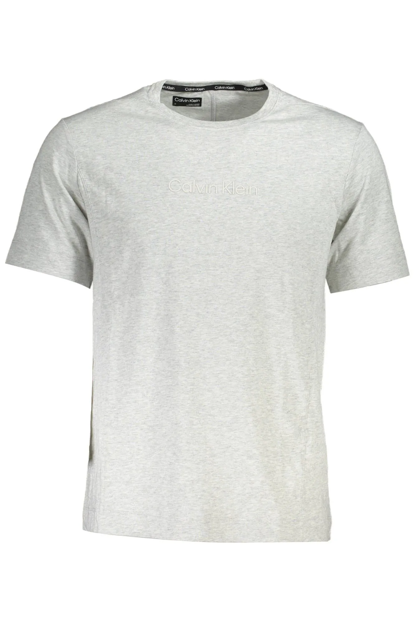 Calvin Klein "Gray Cotton Men T-Shirt"