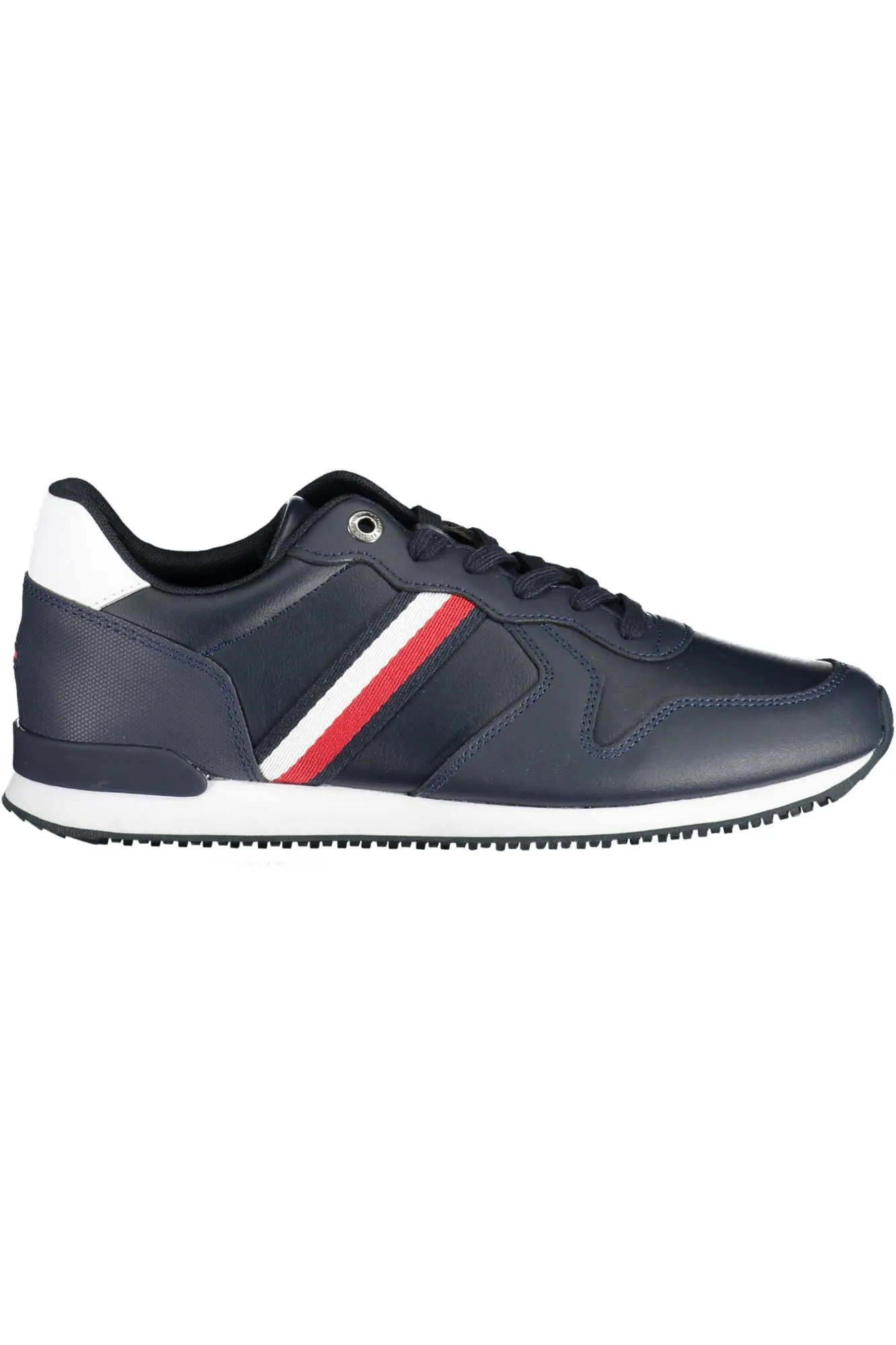 Tommy Hilfiger Blue Polyester Men Sneaker