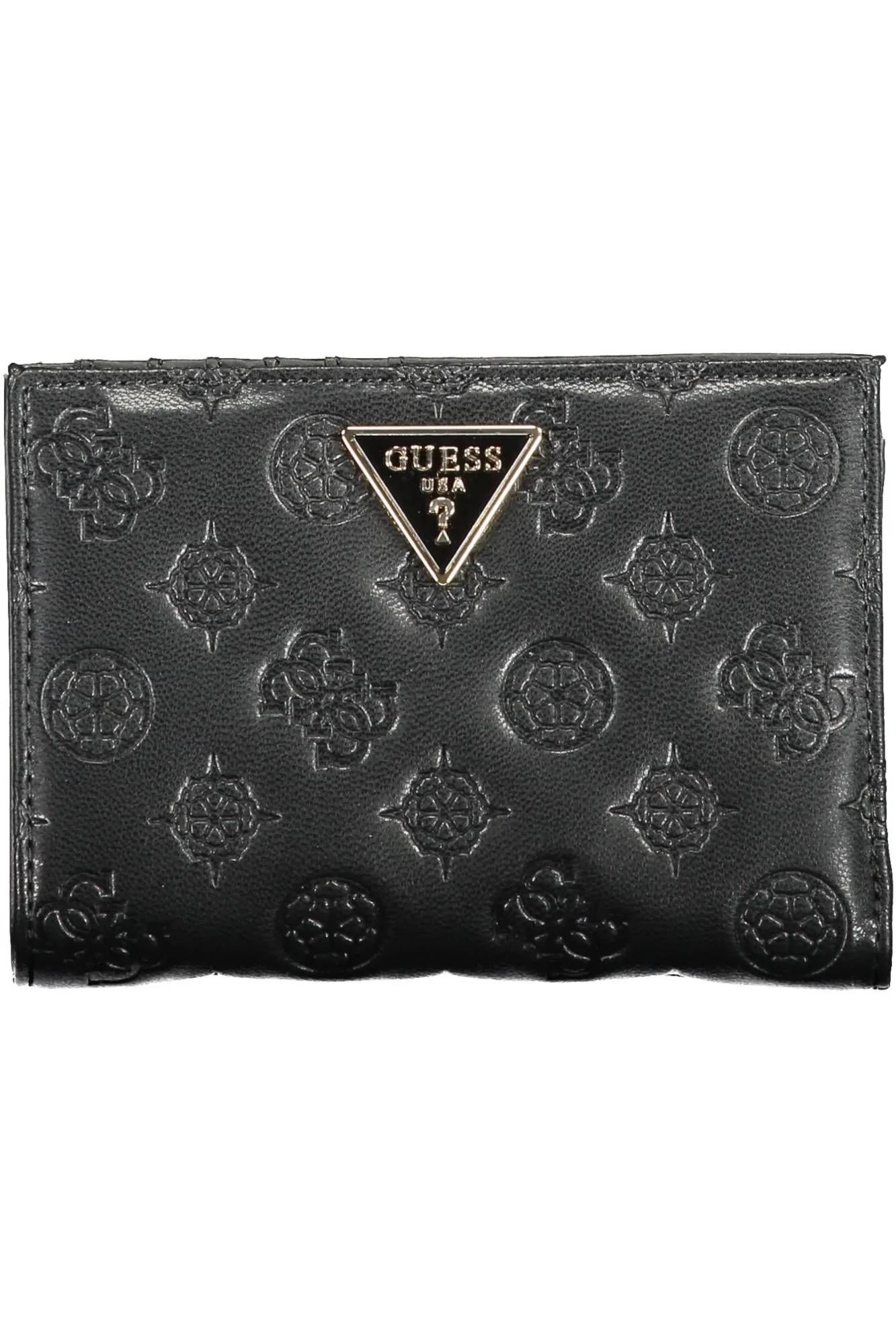 Guess Jeans Black Polyurethane Women Wallet