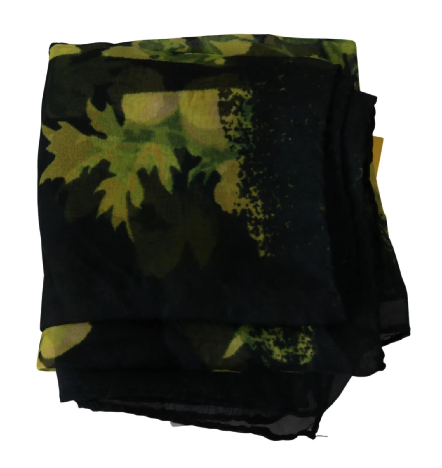 GF Ferre Women's Elegant Floral Silk Scarf