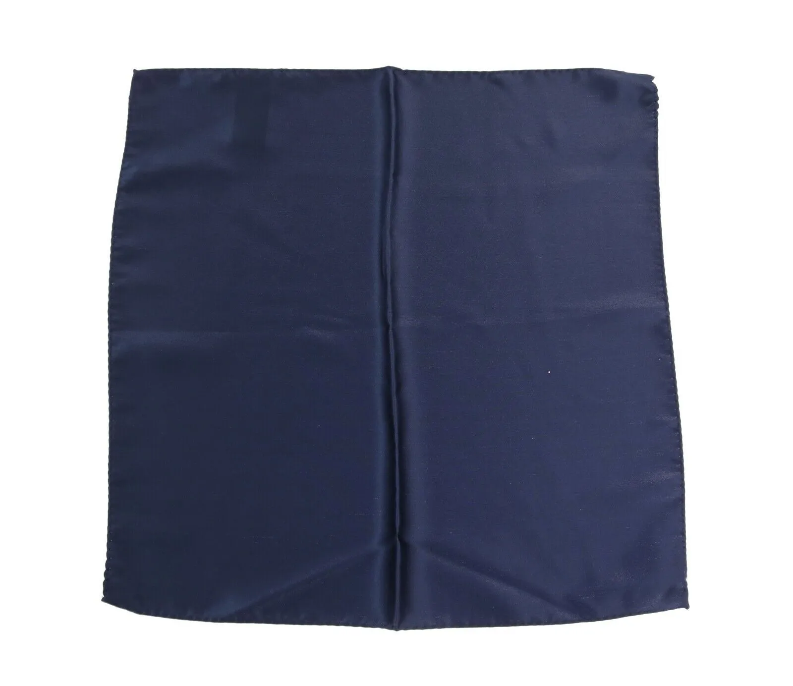 Dolce & Gabbana Men's Elegant Silk Pocket Square in Lustrous Blue