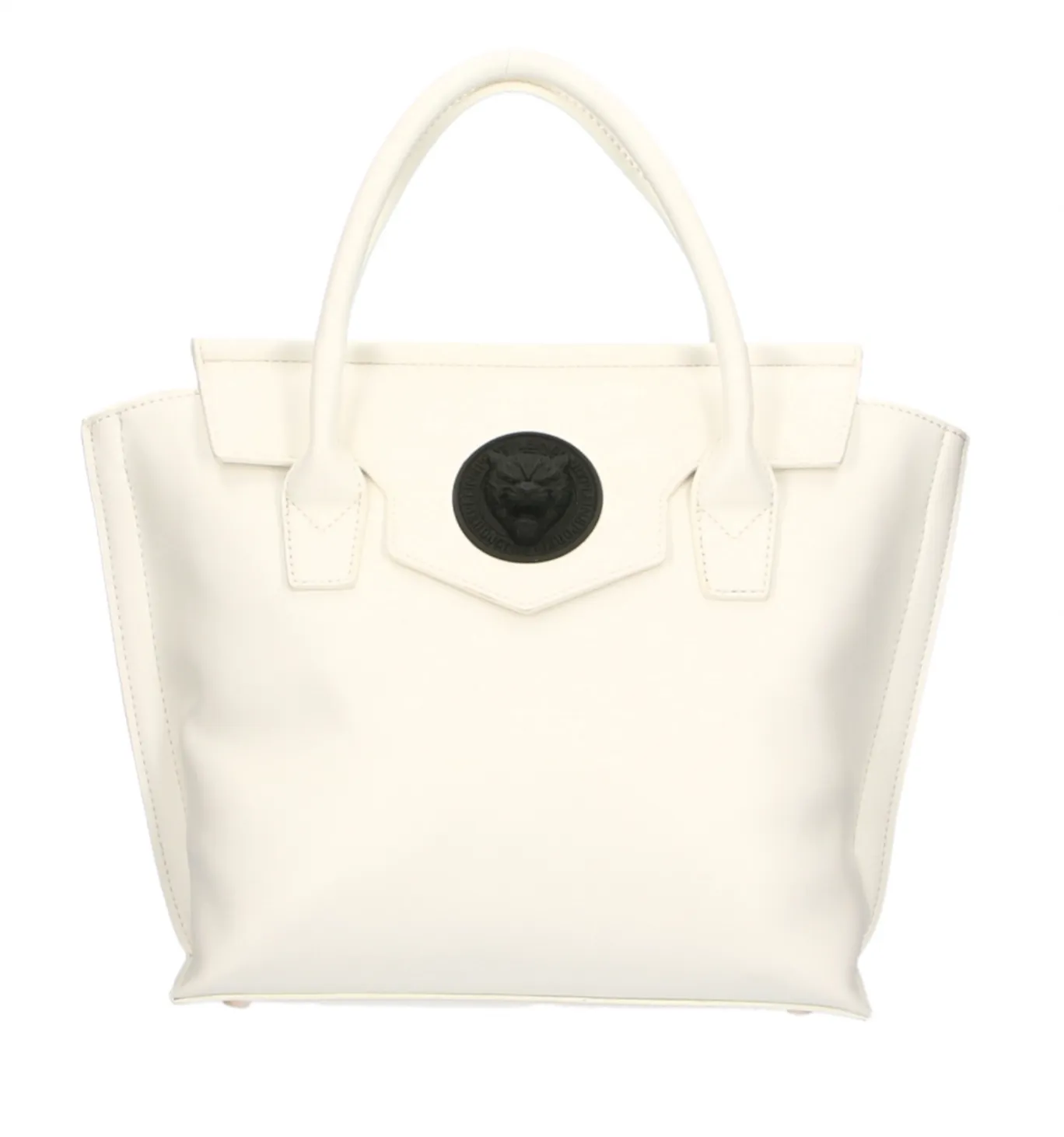 Plein Sport Women's Chic White Polyethylene Handbag