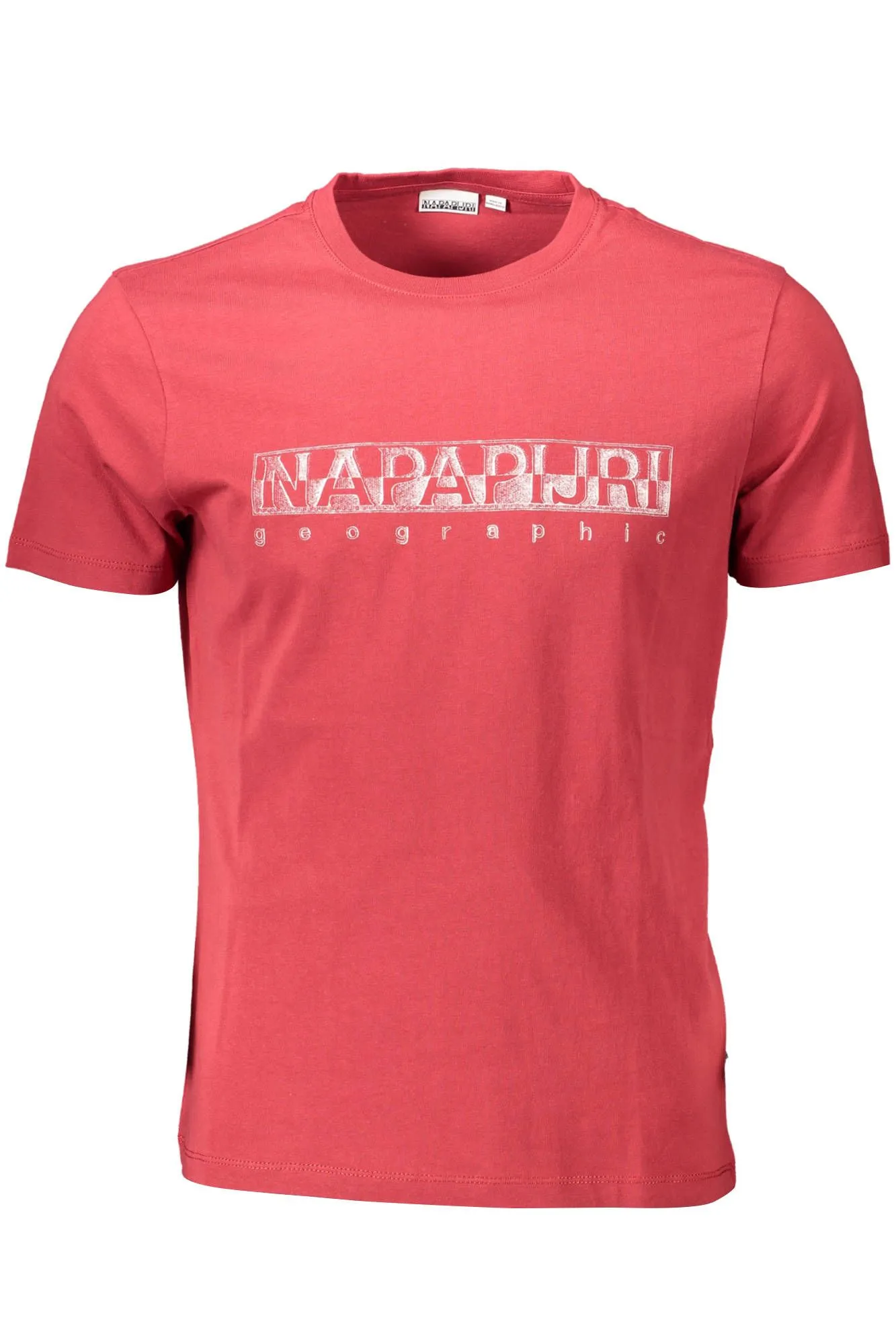 Napapijri Red Cotton Men T-Shirt