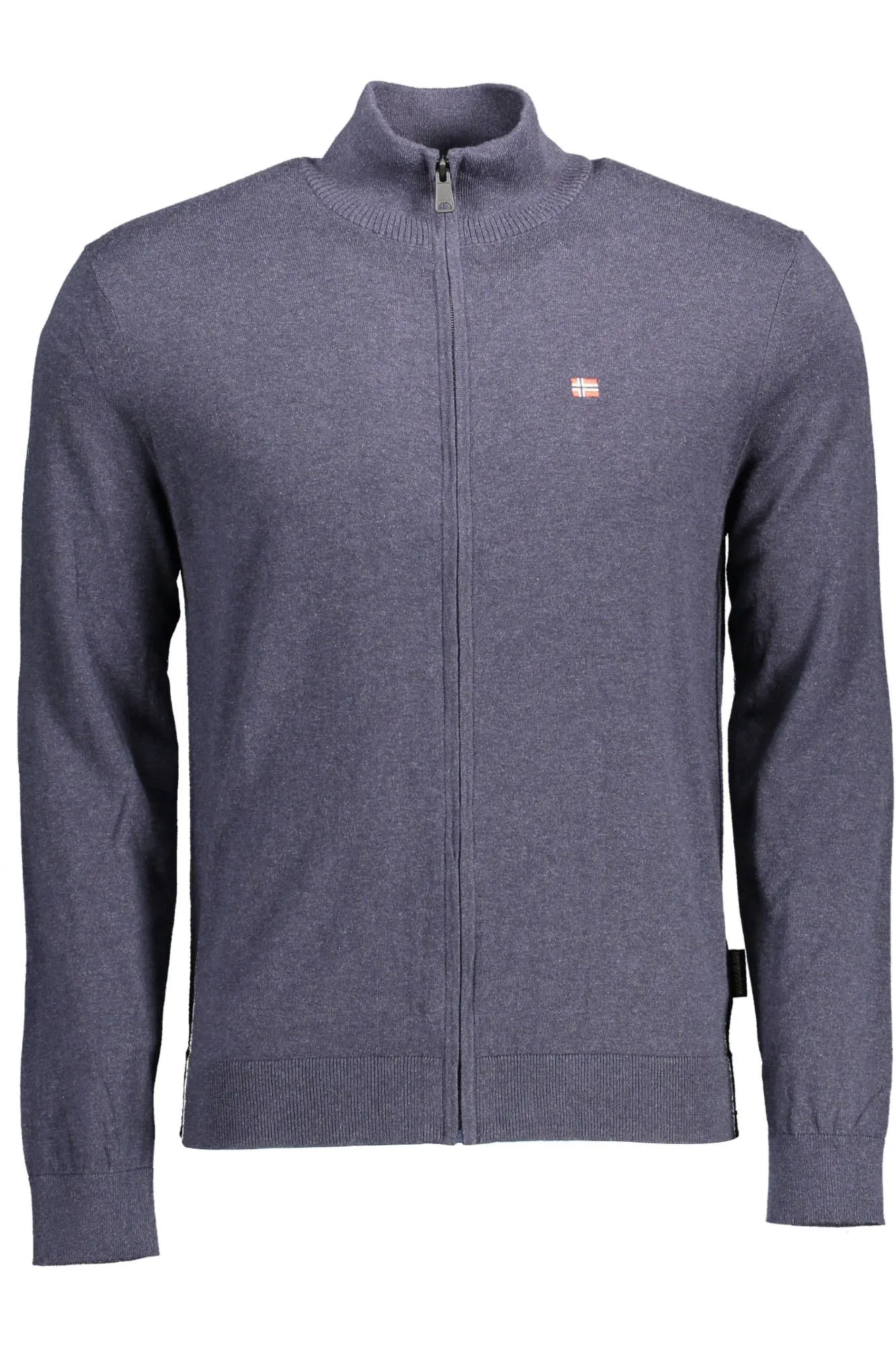 Napapijri Blue Cotton Men Cardigan