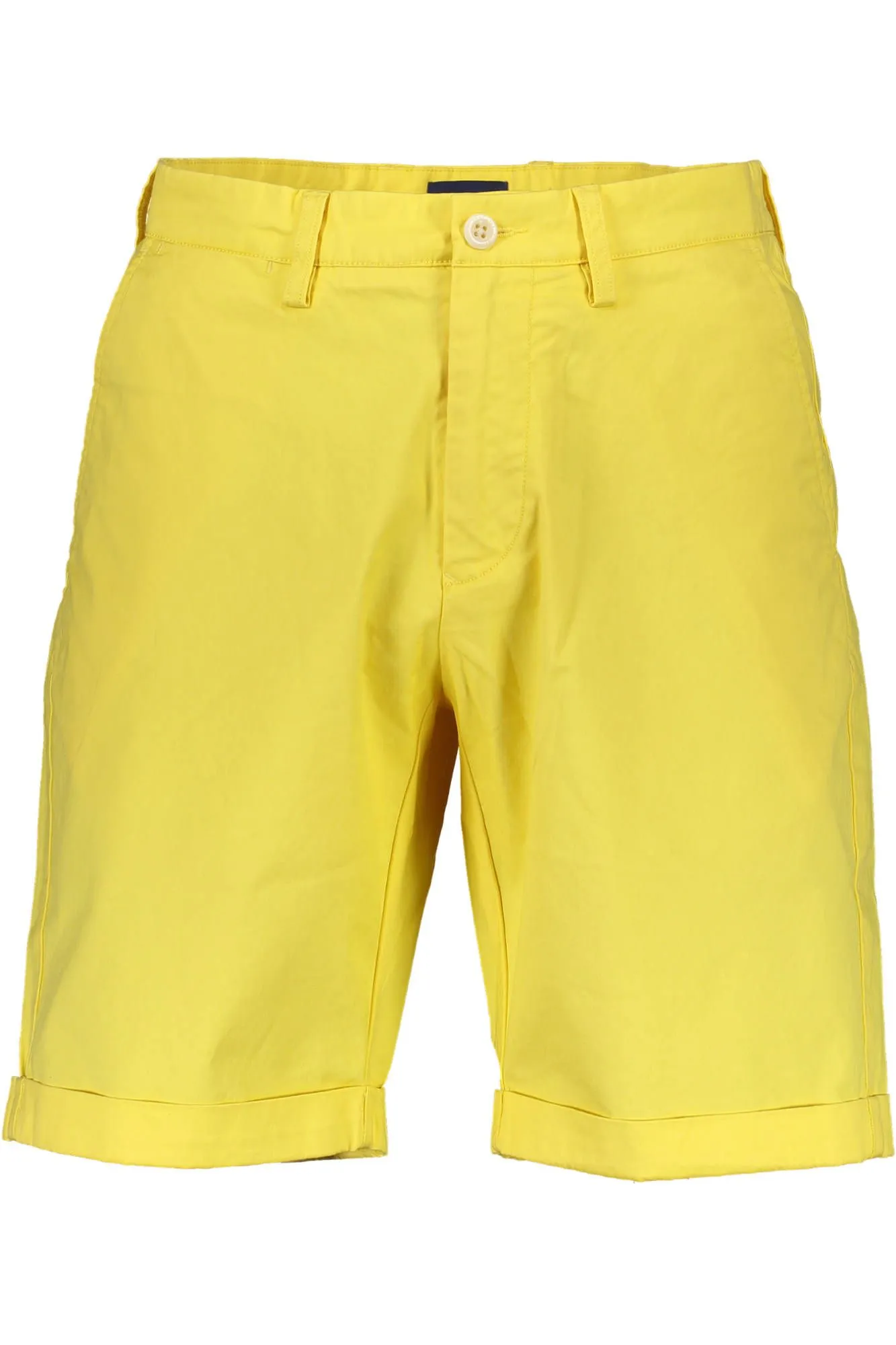 Gant Yellow Cotton Men Bermuda