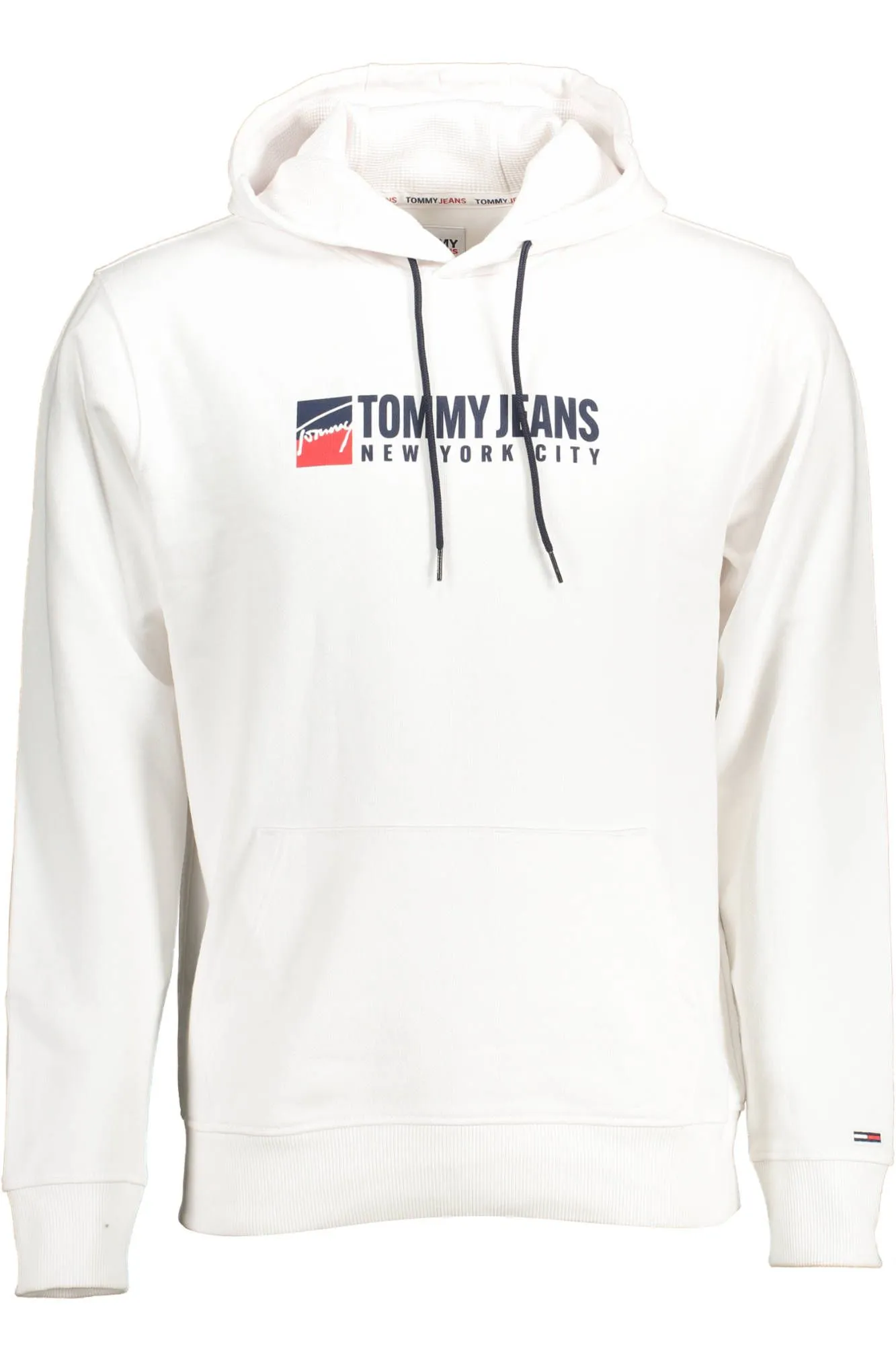 Tommy Hilfiger White Cotton Men Sweater