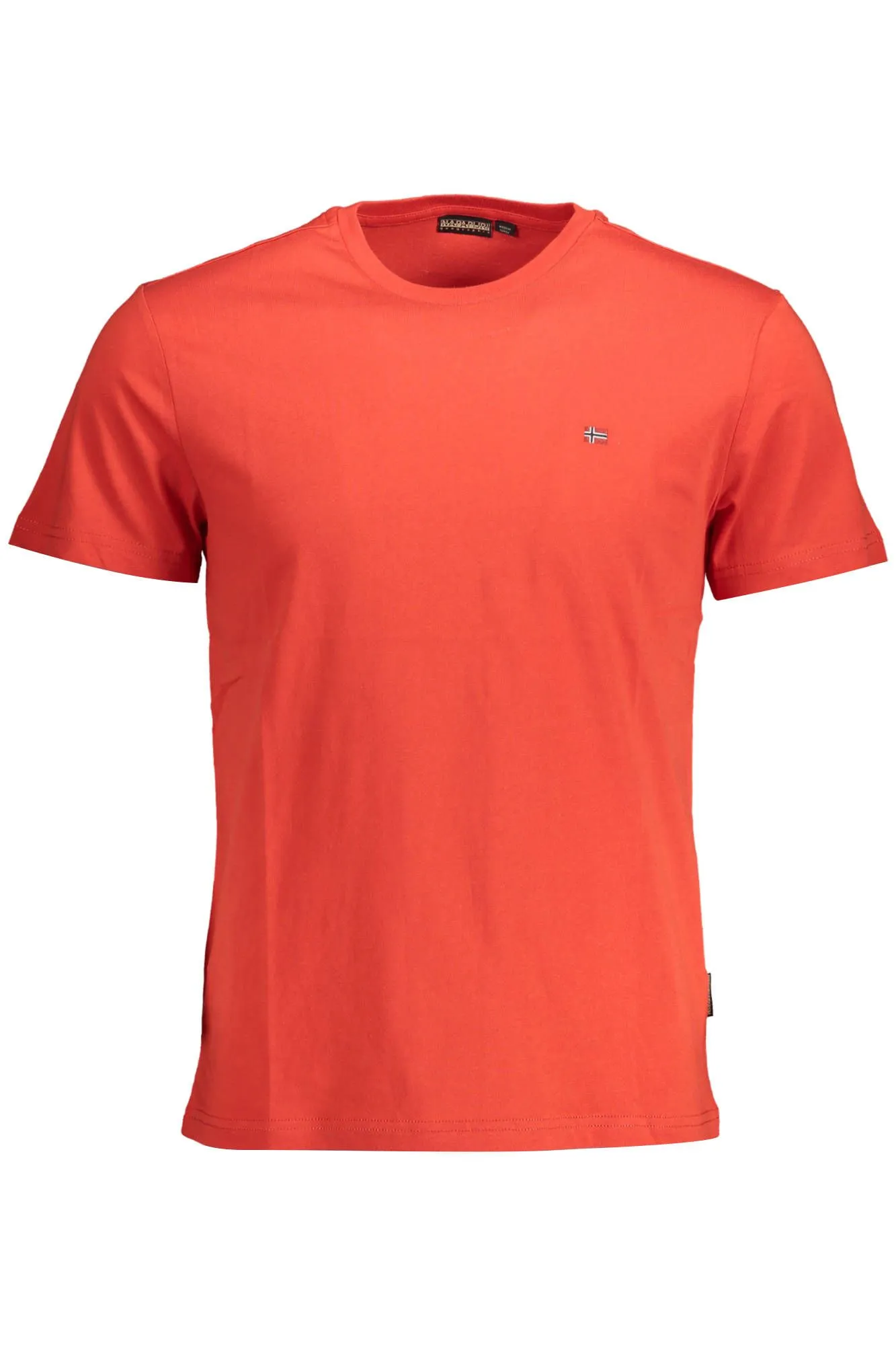 Napapijri Red Cotton Men T-Shirt