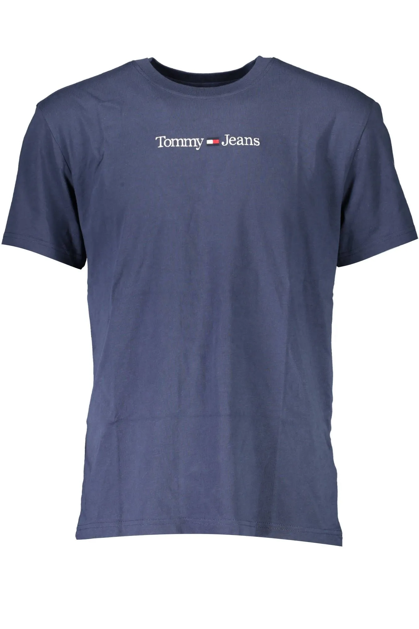 Tommy Hilfiger Blue Organic Cotton Men T-Shirt
