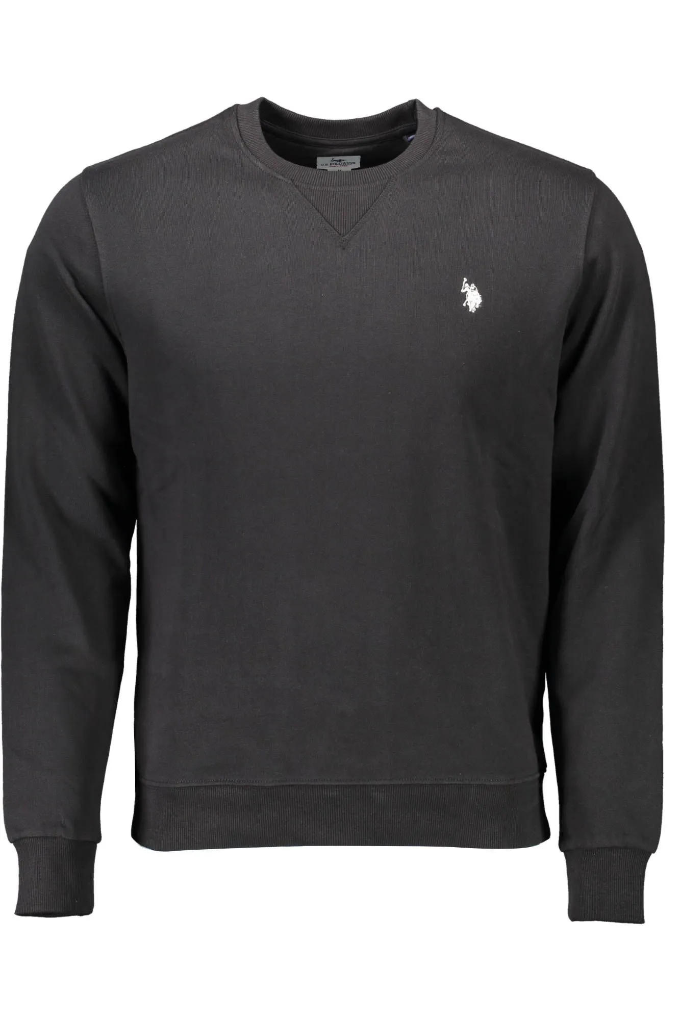 U.S. POLO ASSN. Black Cotton Men Sweater