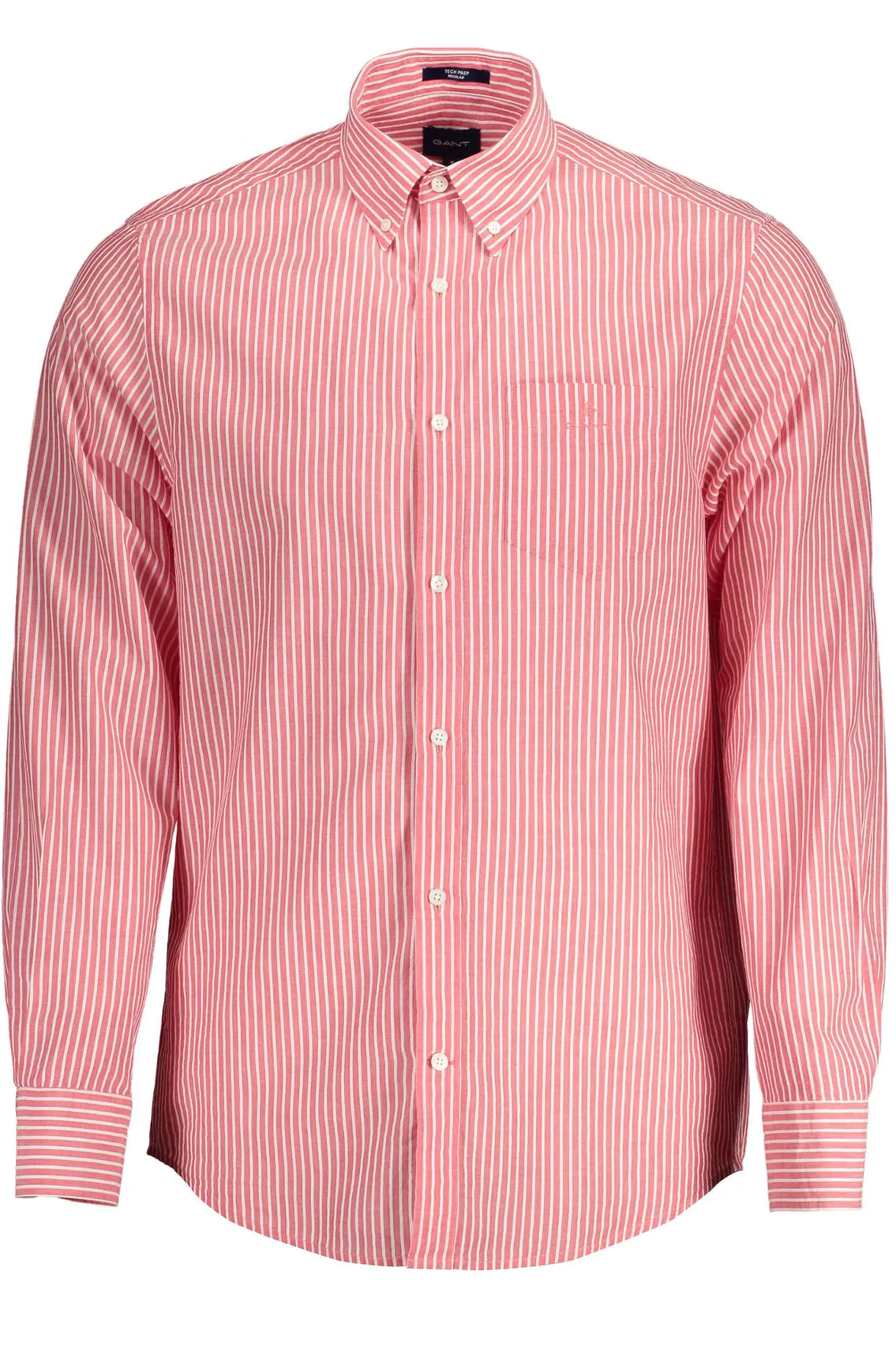 Gant Red Cotton Men Shirt