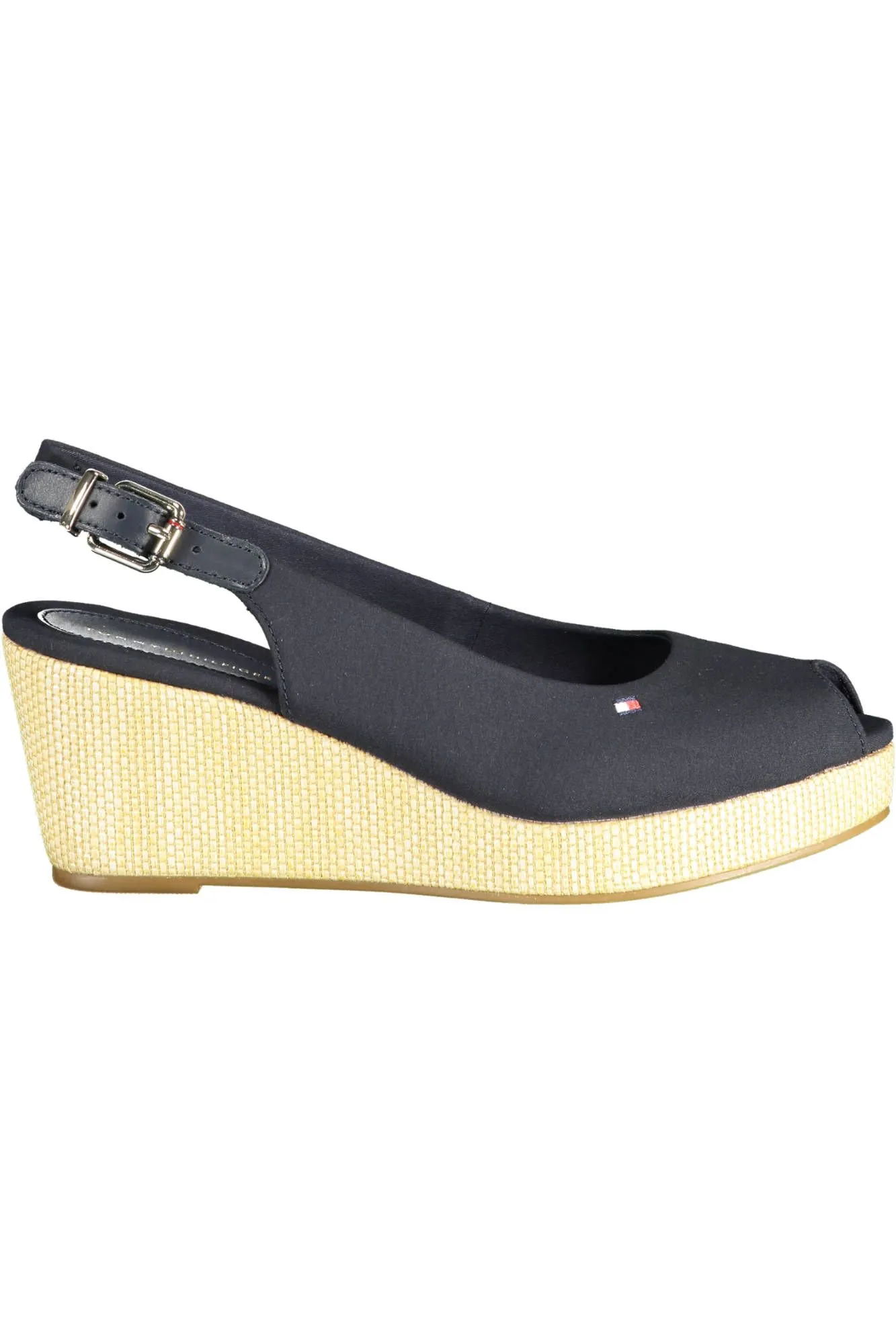 Tommy Hilfiger Blue Cotton Women Sandal