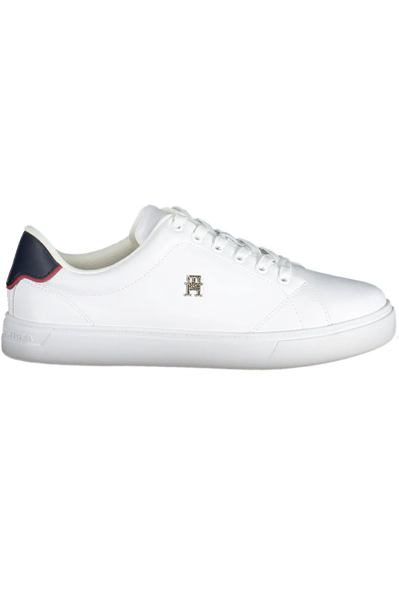 Tommy Hilfiger White Polyester Women Sneaker