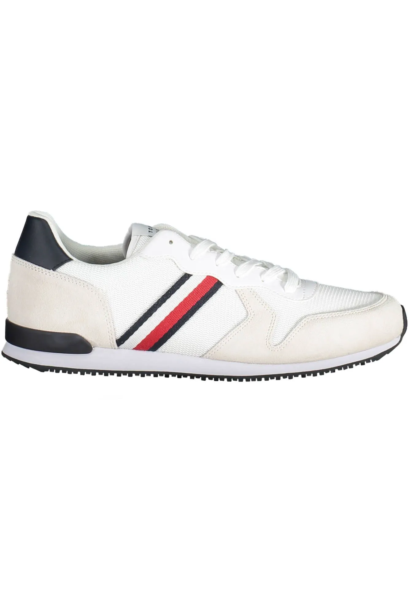 Tommy Hilfiger White Polyester Men Sneaker