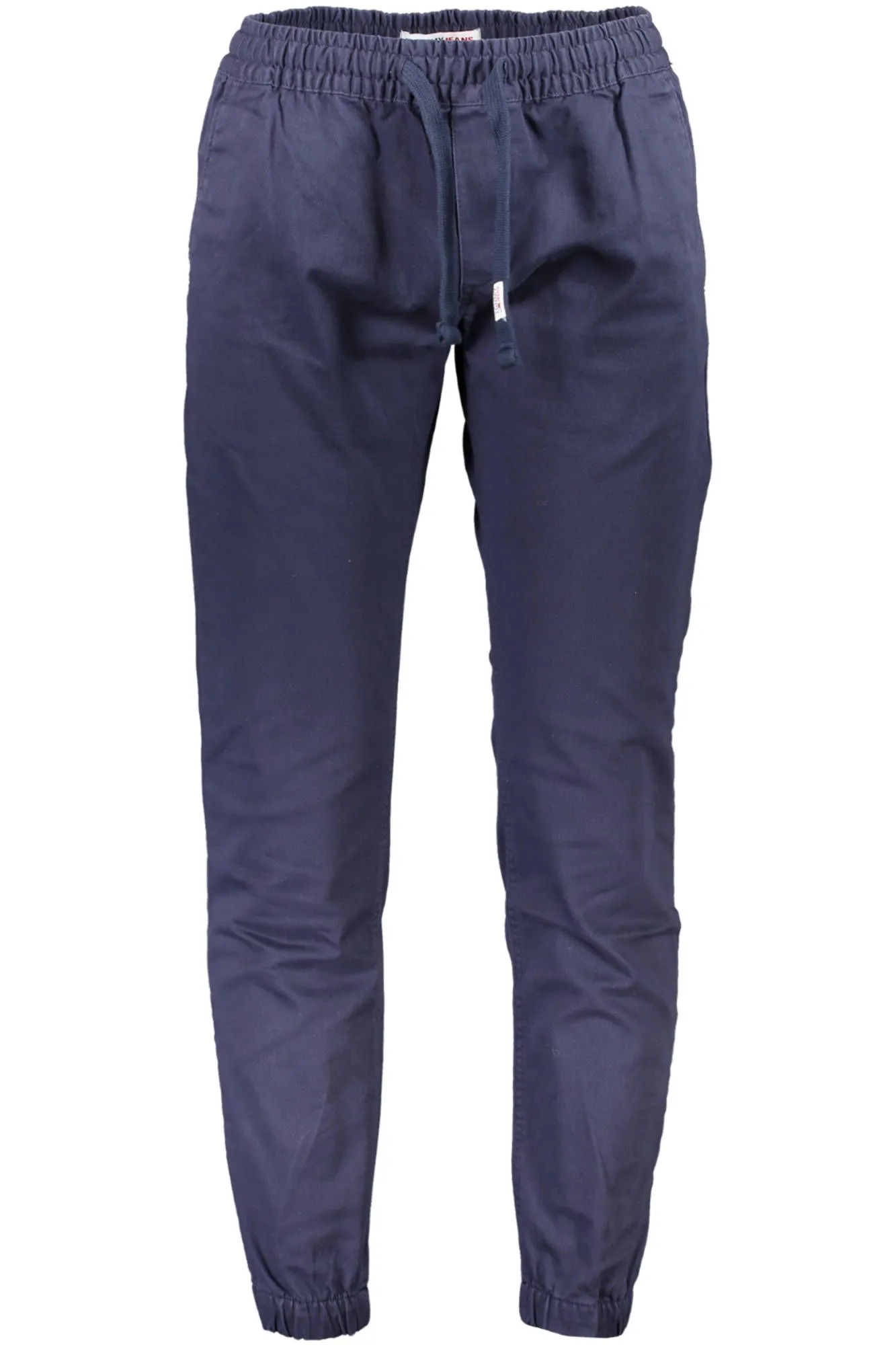 Tommy Hilfiger Blue Cotton Men Trouser