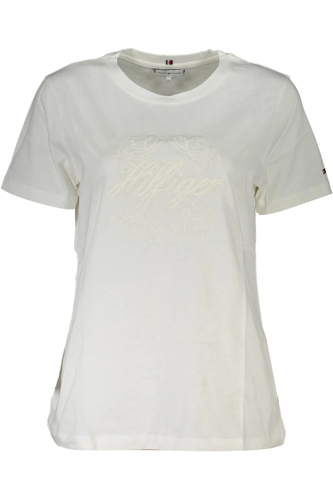 Tommy Hilfiger White Cotton Women T-Shirt
