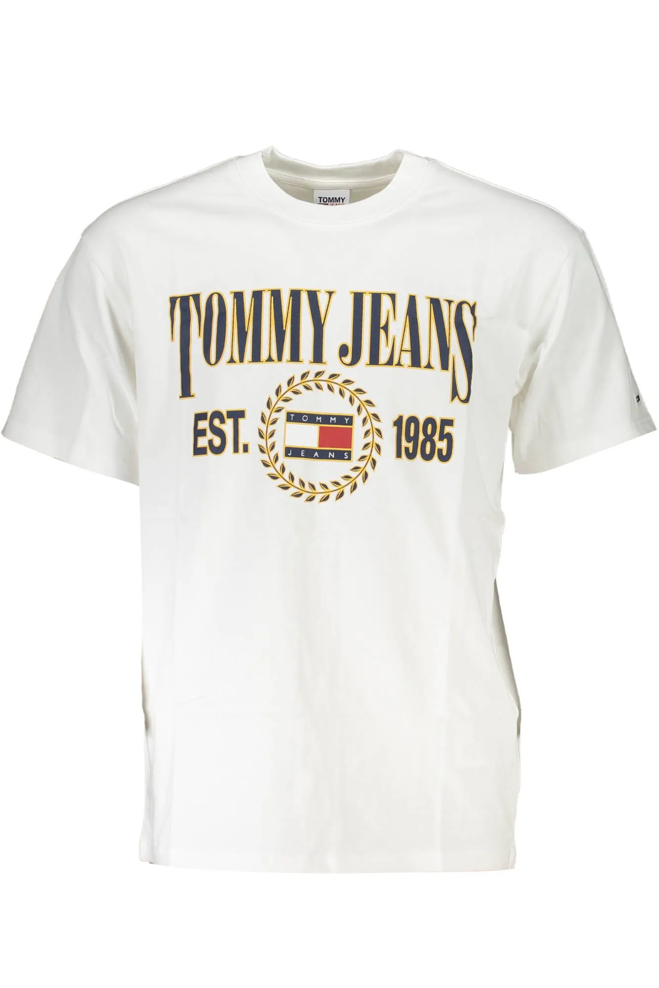 Tommy Hilfiger "White Cotton Men T-Shirt"