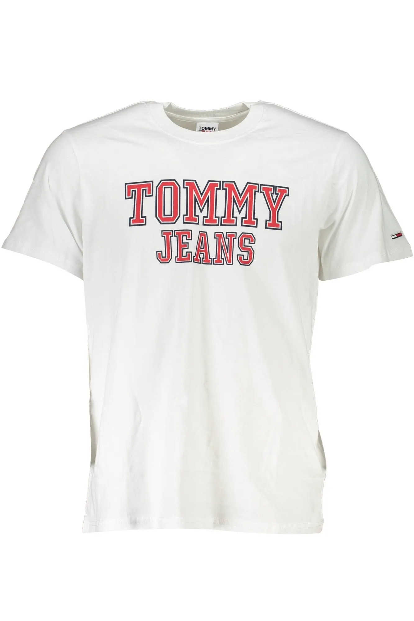 Tommy Hilfiger White Cotton Men TShirt