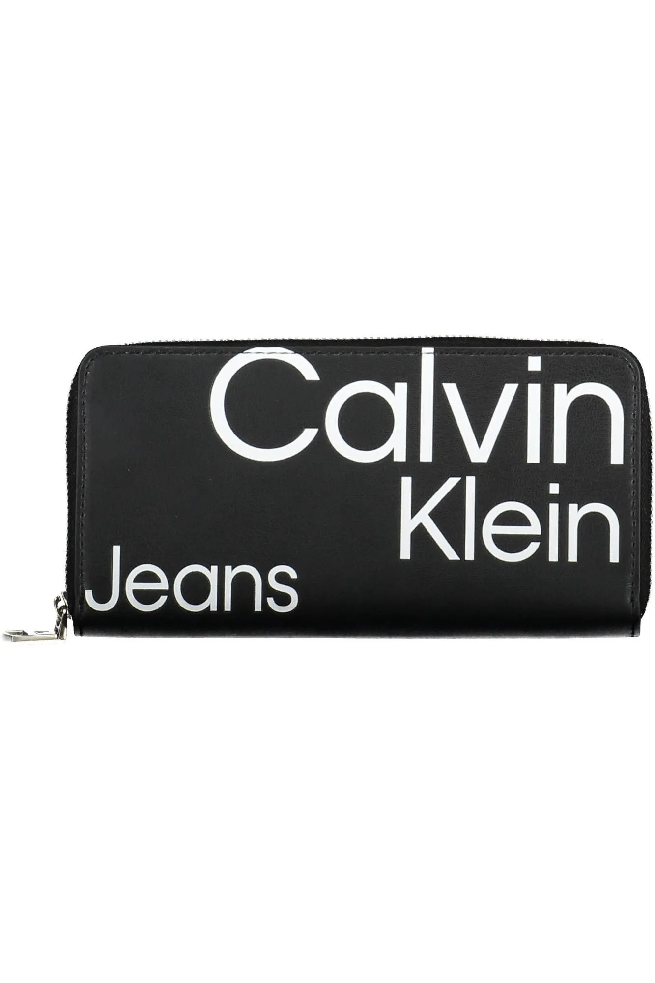 Calvin Klein Black Polyurethane Women Wallet