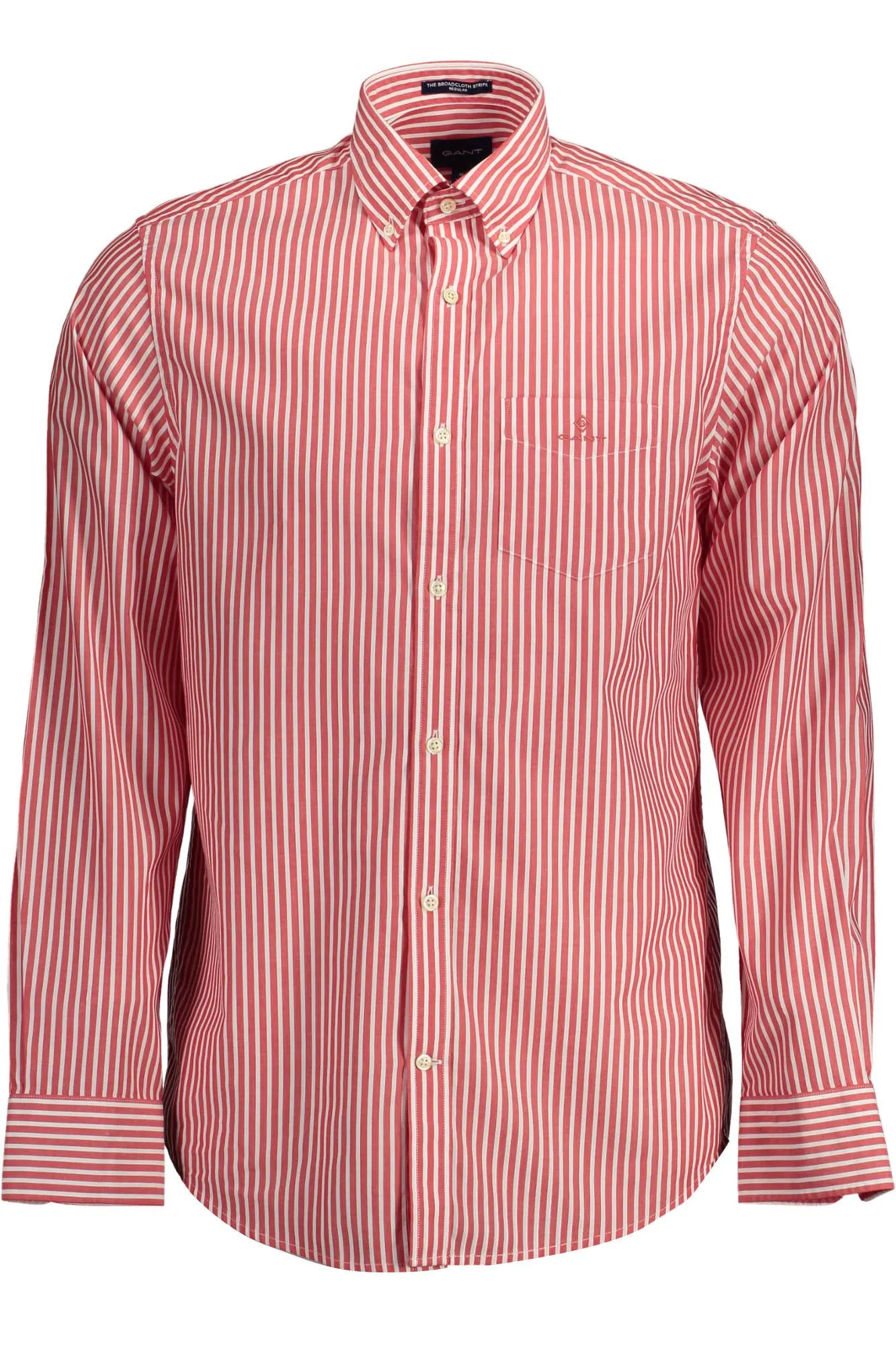 Gant Red Cotton Men Shirt