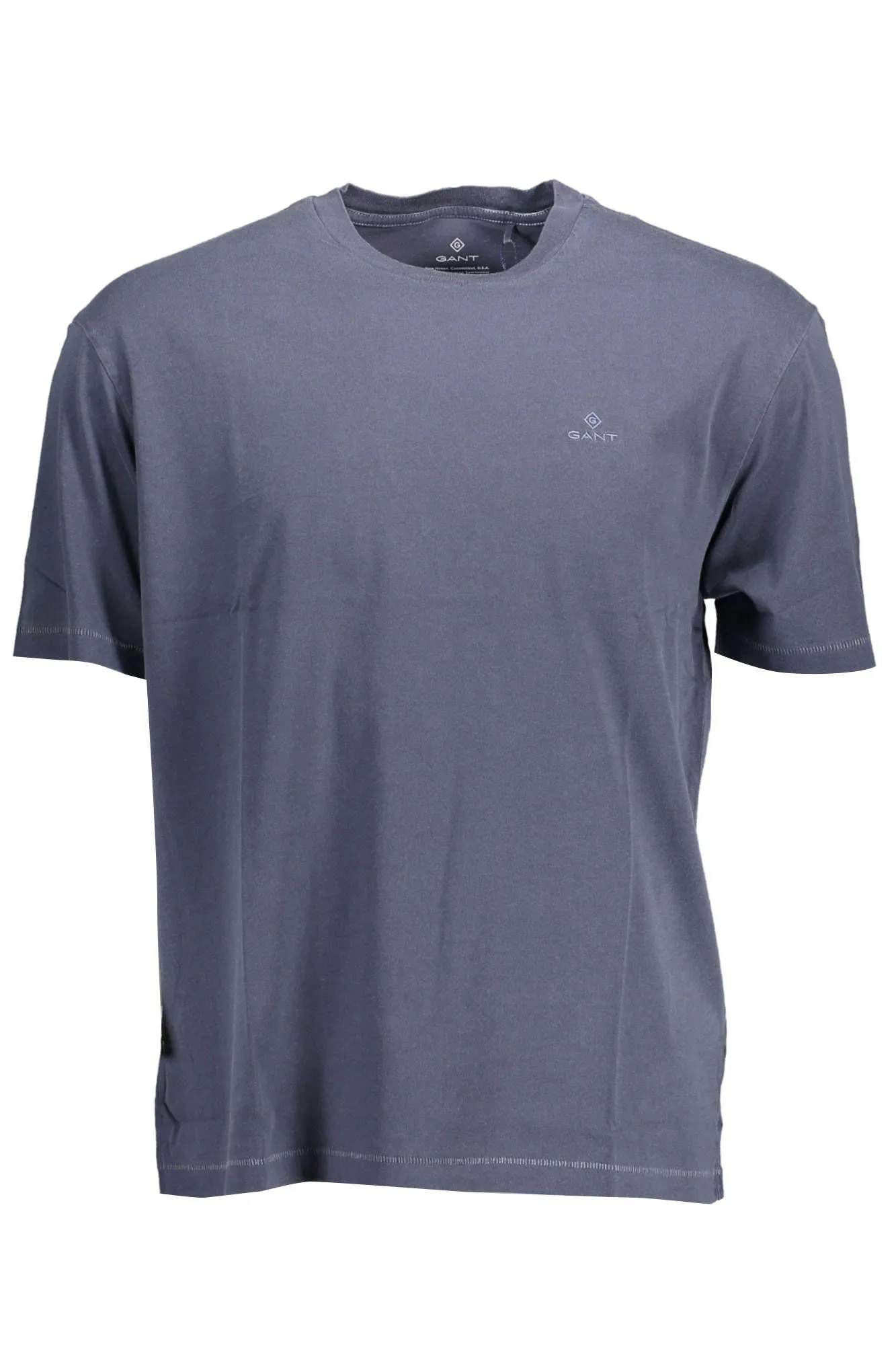 Gant Blue Organic Cotton Men T-Shirt