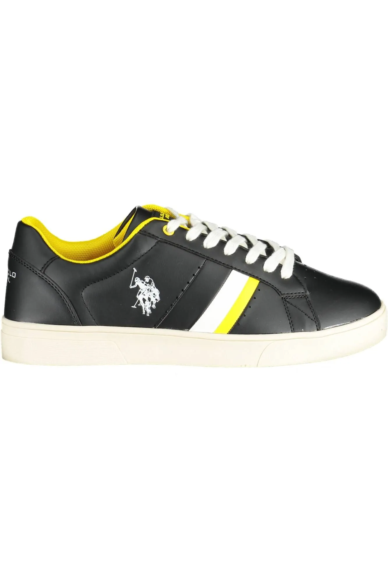U.S. POLO ASSN. Black Polyester Men Sneaker