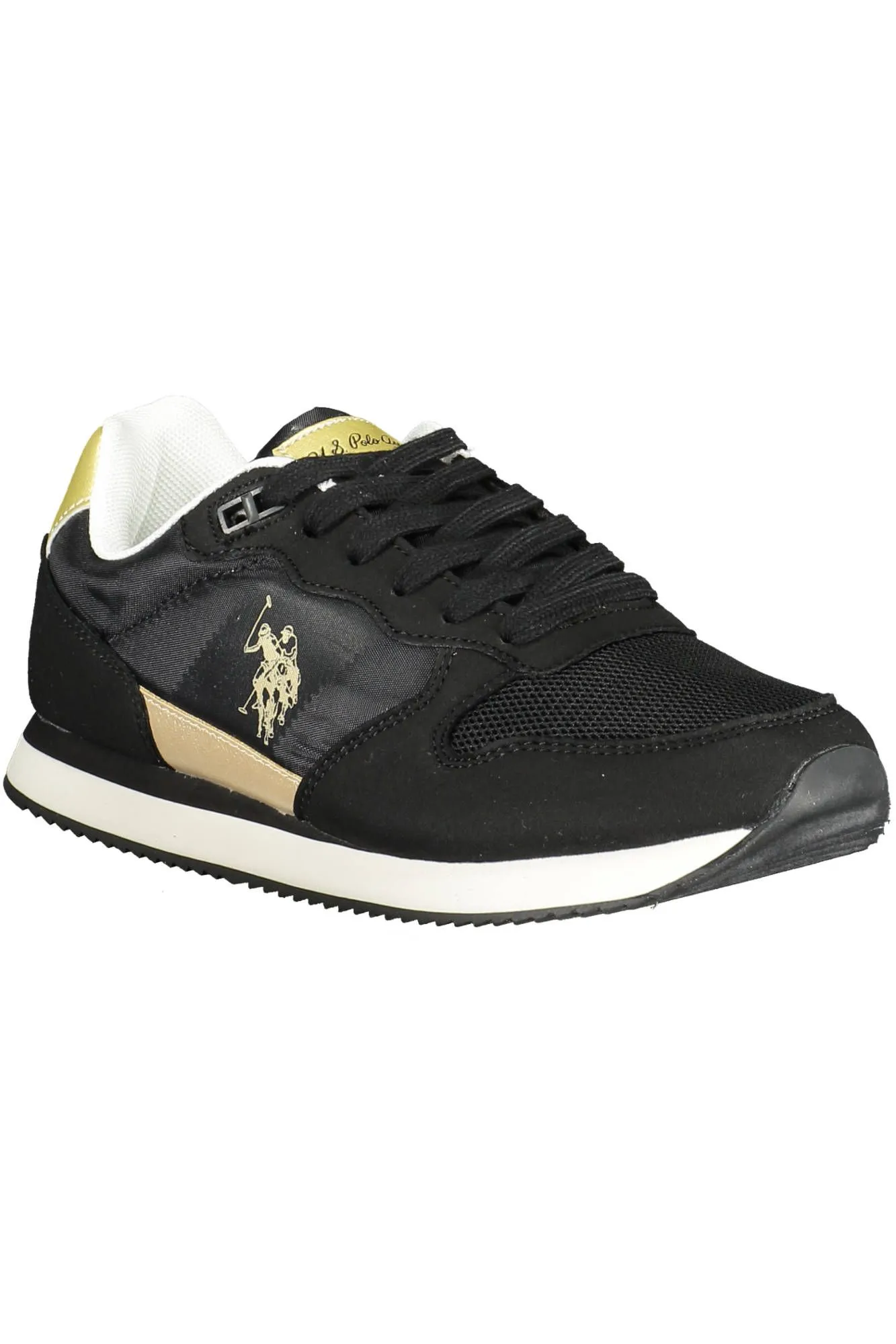 U.S. POLO ASSN. Black Polyester Men Sneaker