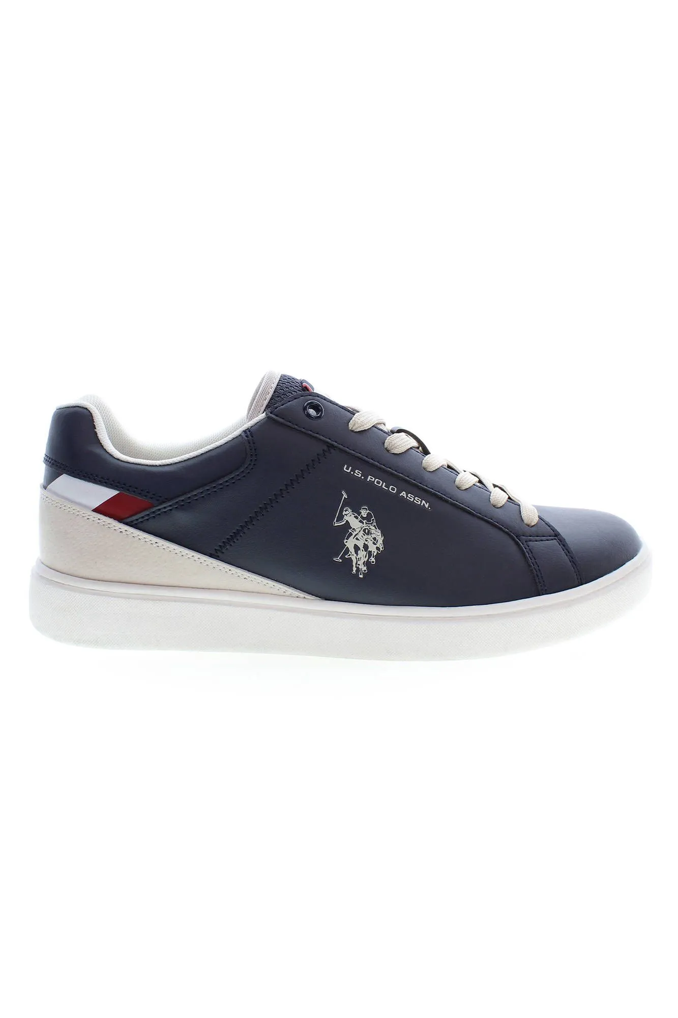 U.S. POLO ASSN. Blue Polyester Men Sneaker