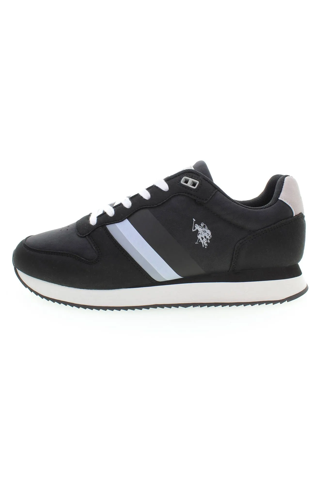 U.S. POLO ASSN. Black Polyester Men Sneaker
